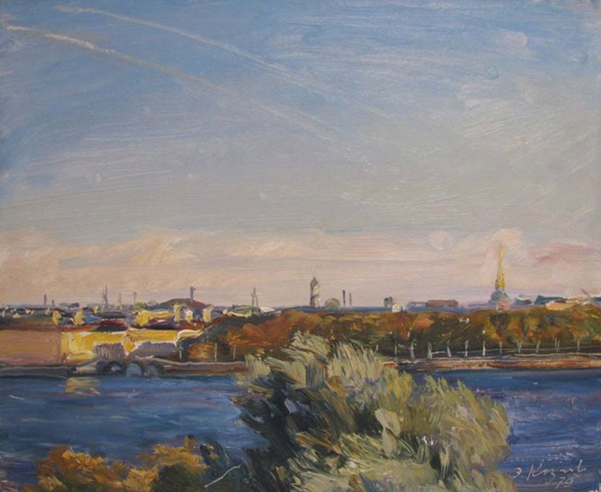 The Neva by Engels Kozlov