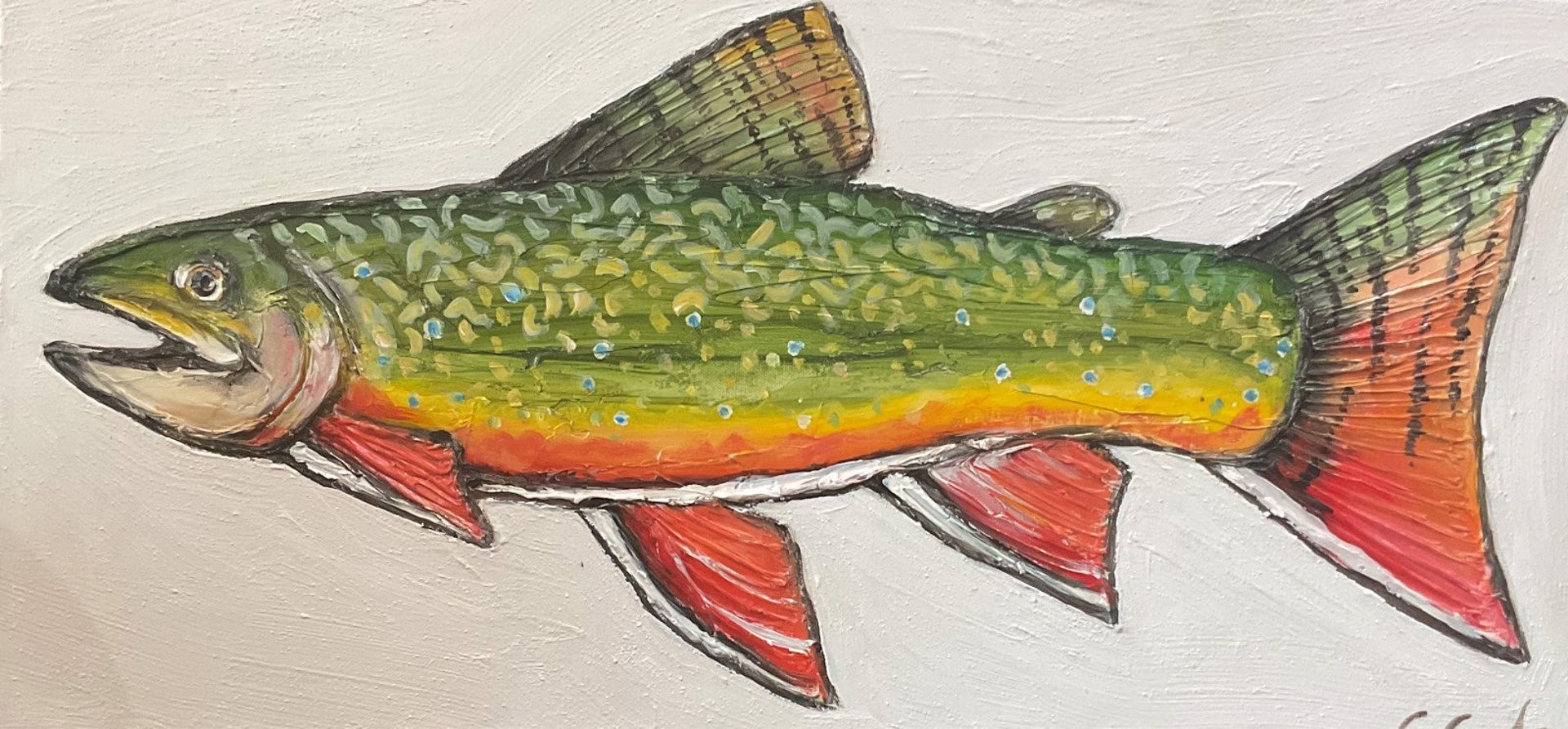 Brook Trout by Sherry Cook