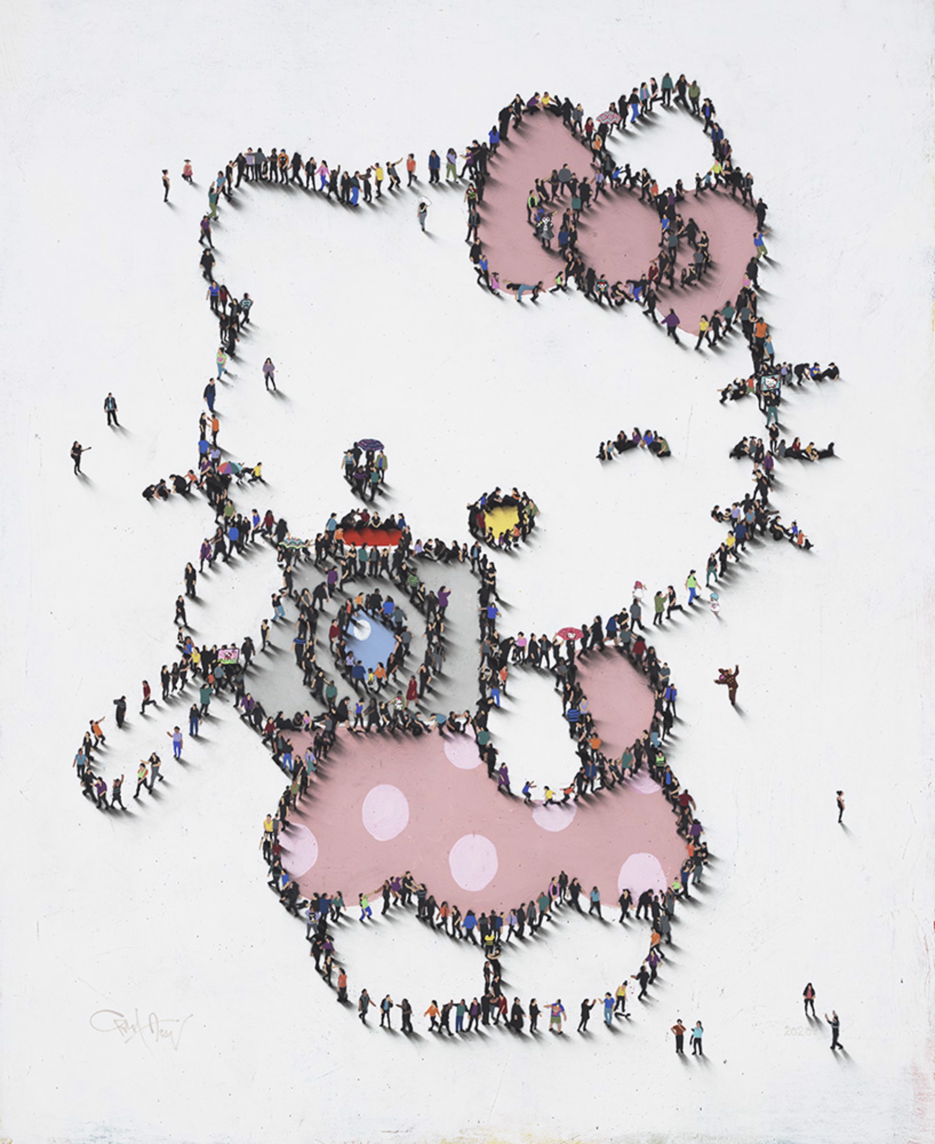 Well Hello Kitty by Craig Alan, Populus Homage