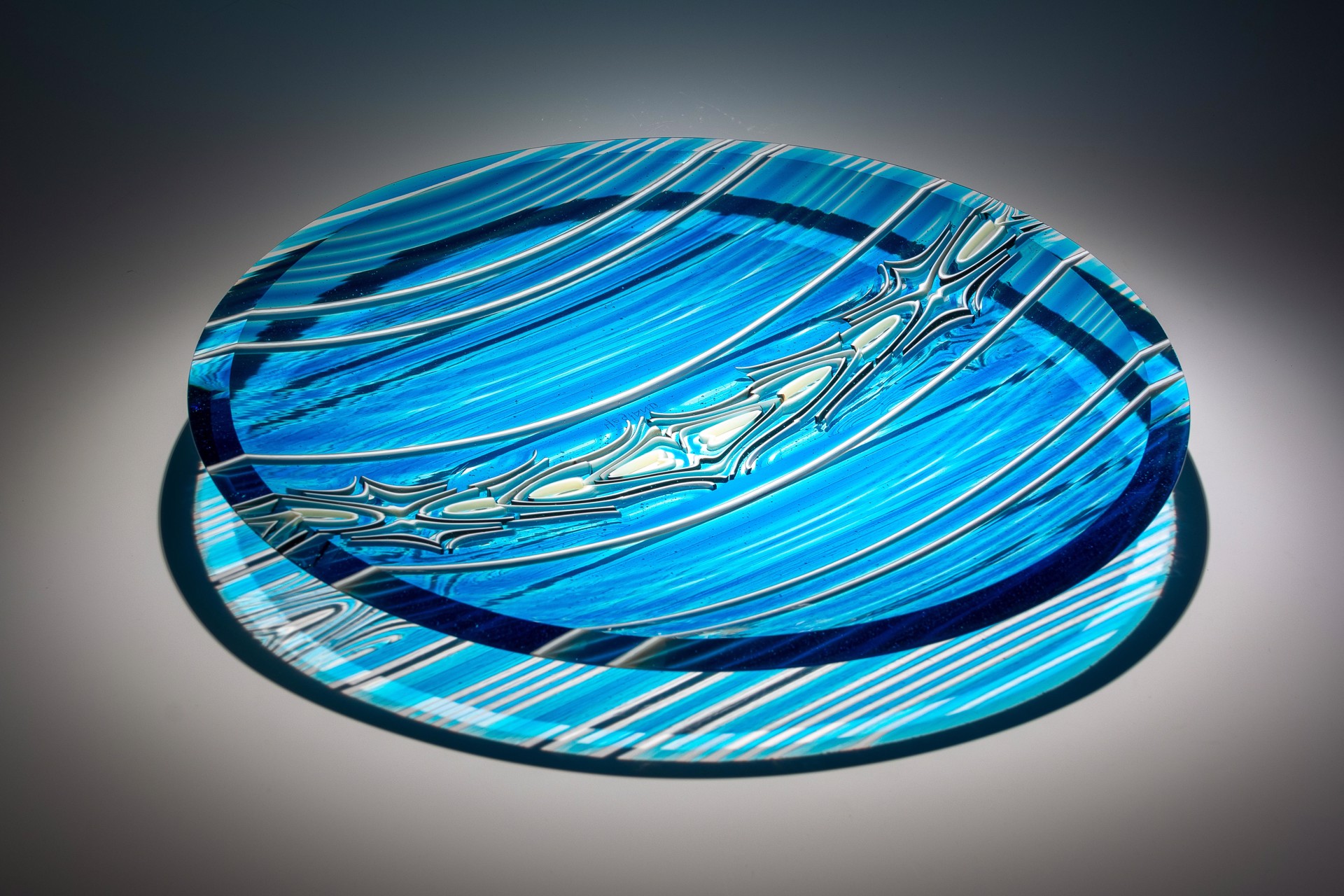 Blue Wave Bowl by Patti and Dave Hegland