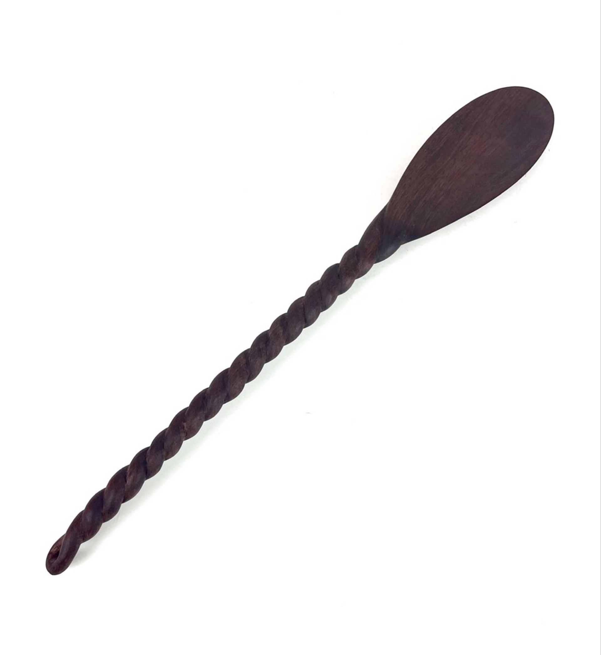 Hand-Carved Black Walnut Spoon by Traci Rhoades