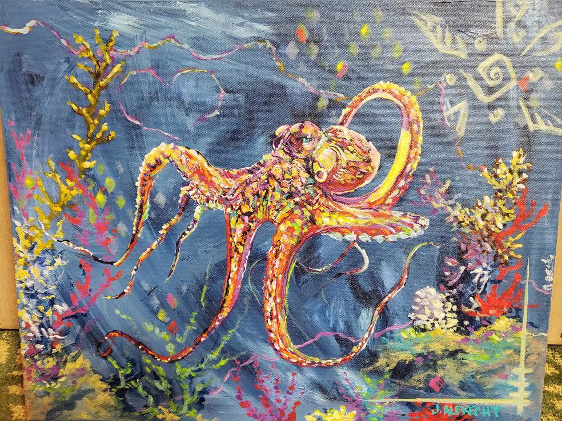 Octo-color by Jeff Albrecht | Bill Wyland Galleries Lahaina LLC