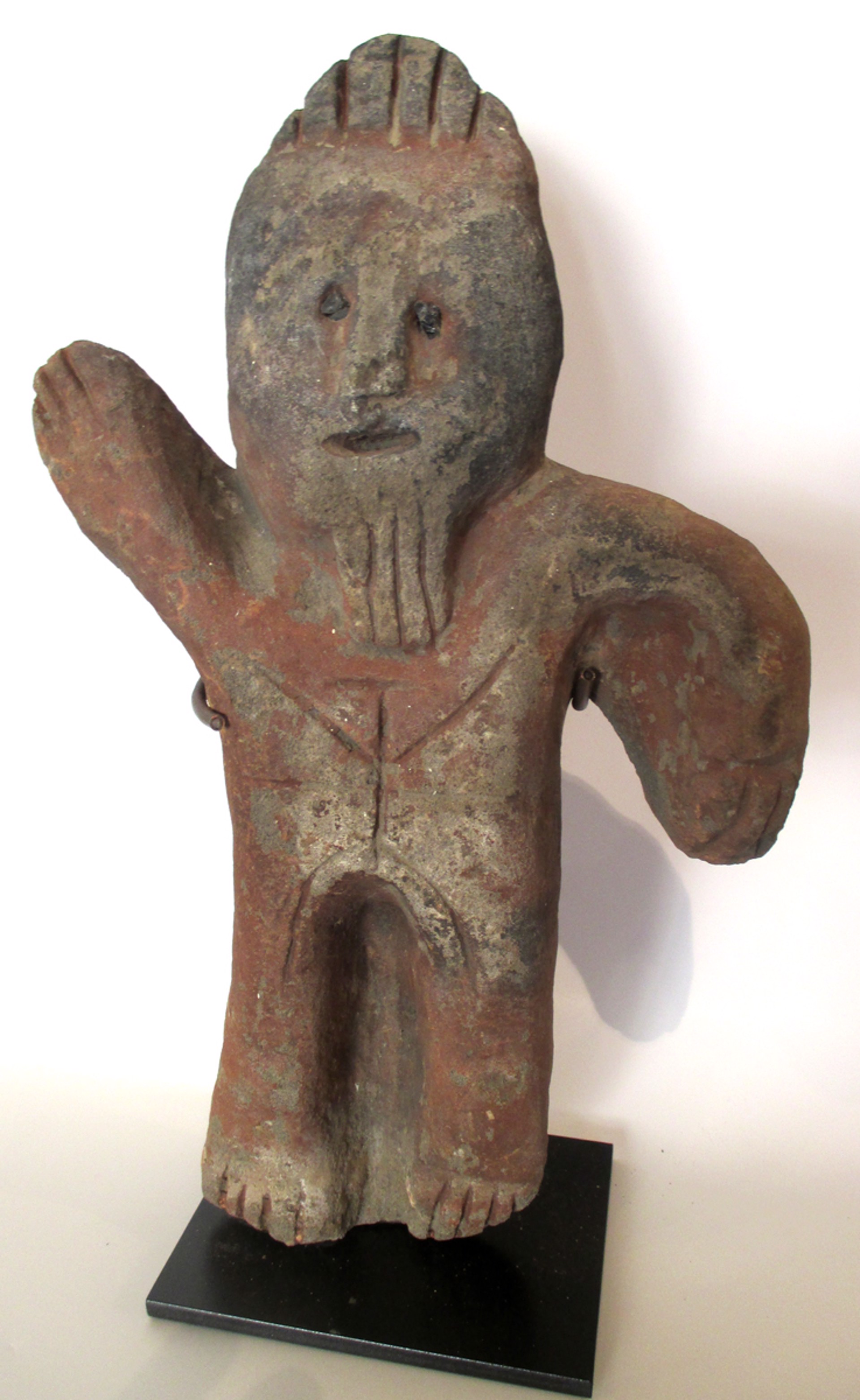 Stone Figure 52 Colonial period ca 1700 by Pre Columbian