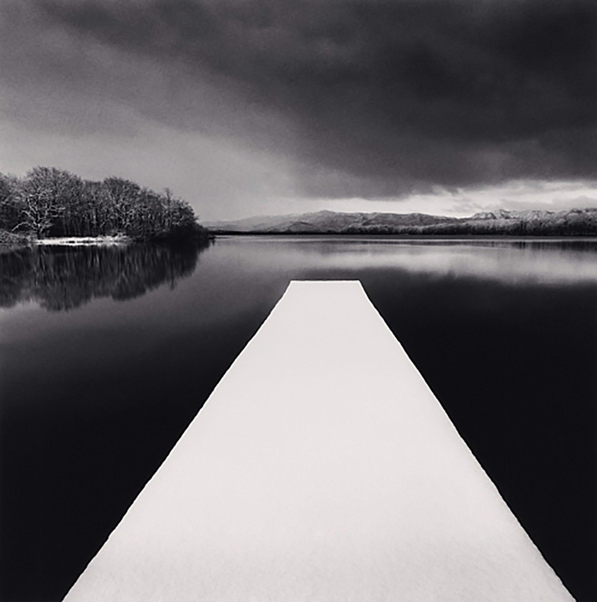 White Pier, Onuma Lake, Hokkaido, Japan (edition of 45) by Michael Kenna