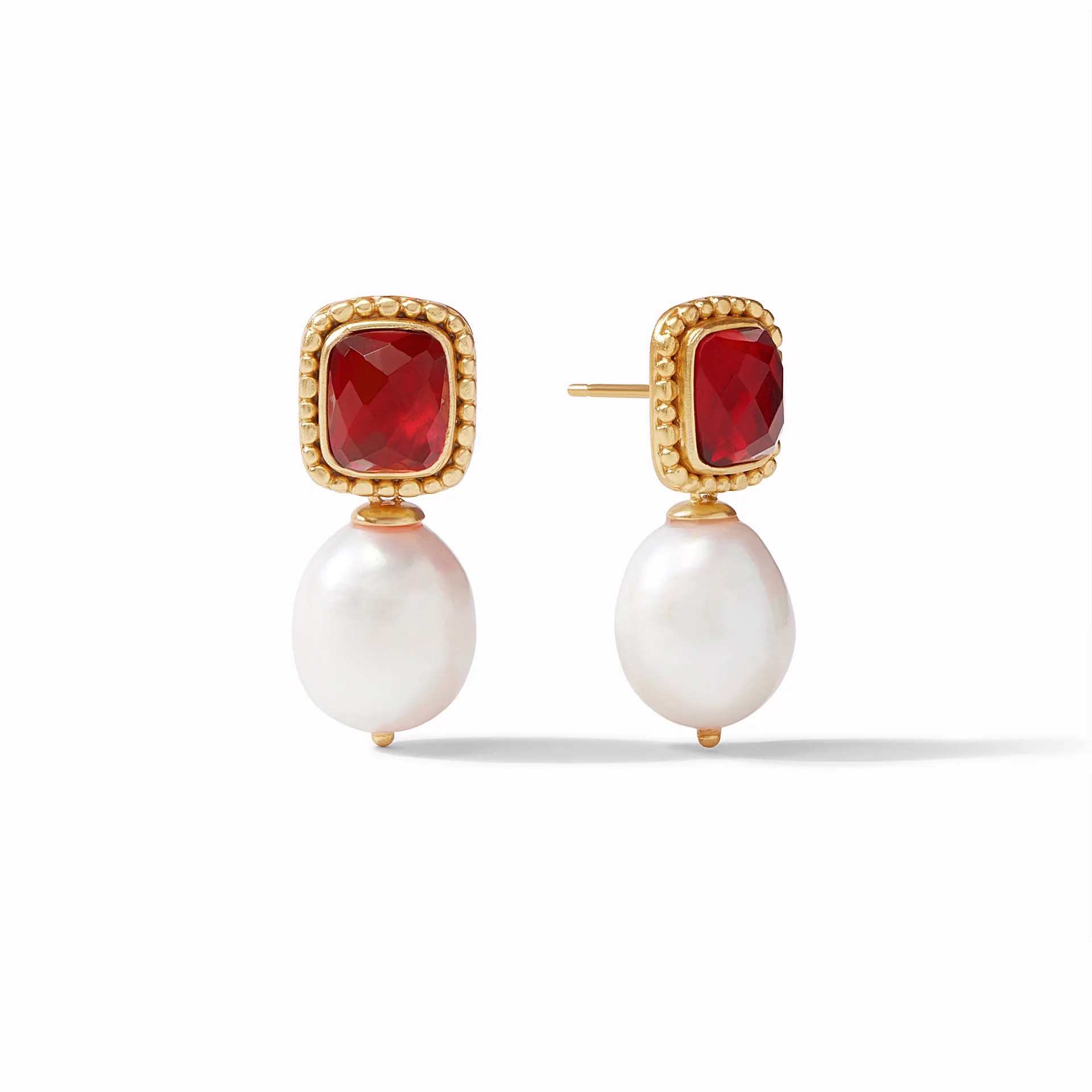 Marbella Earring - Ruby Red by Julie Vos