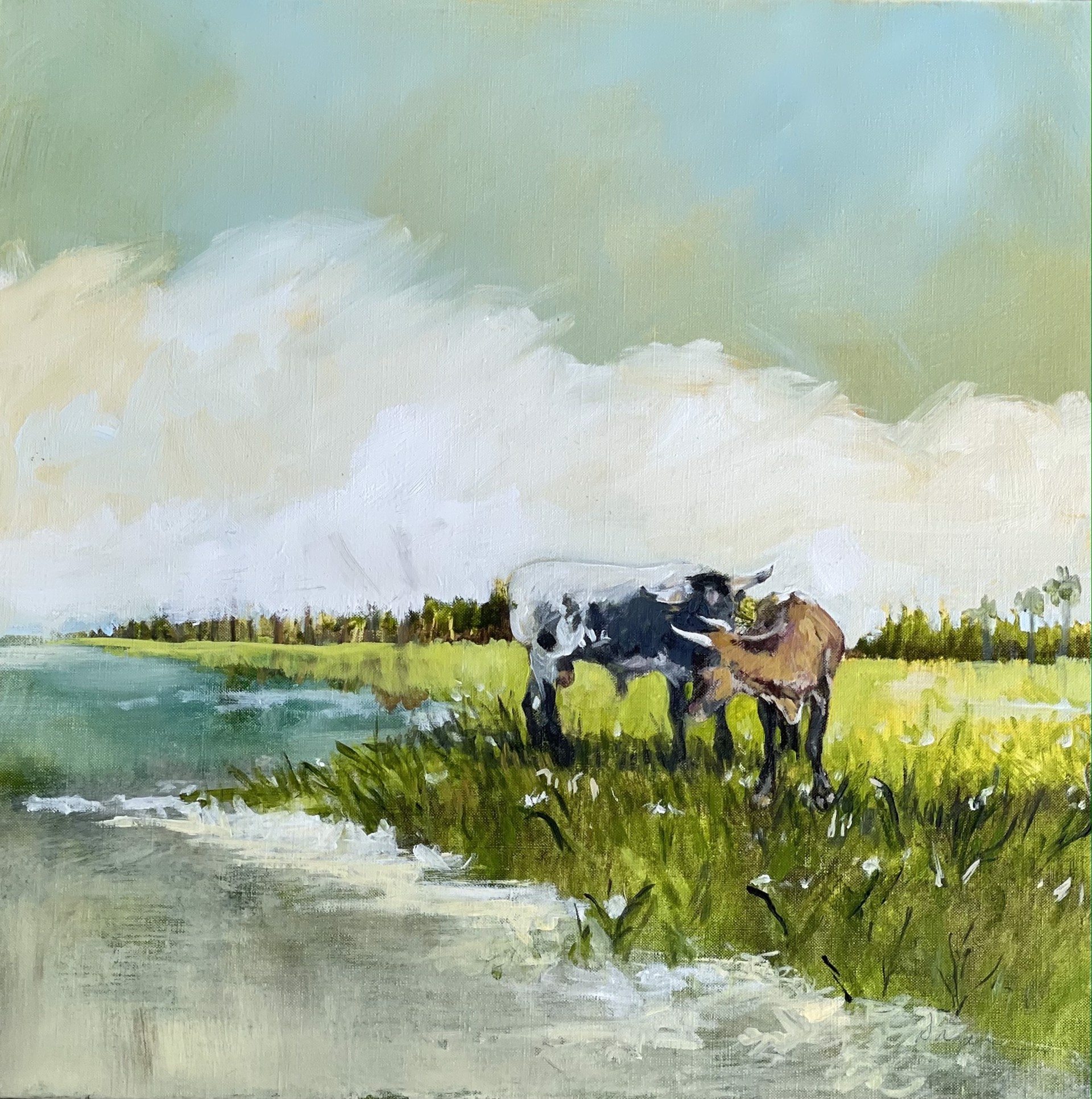 Pasture Pals no. 2 by Jim Draper