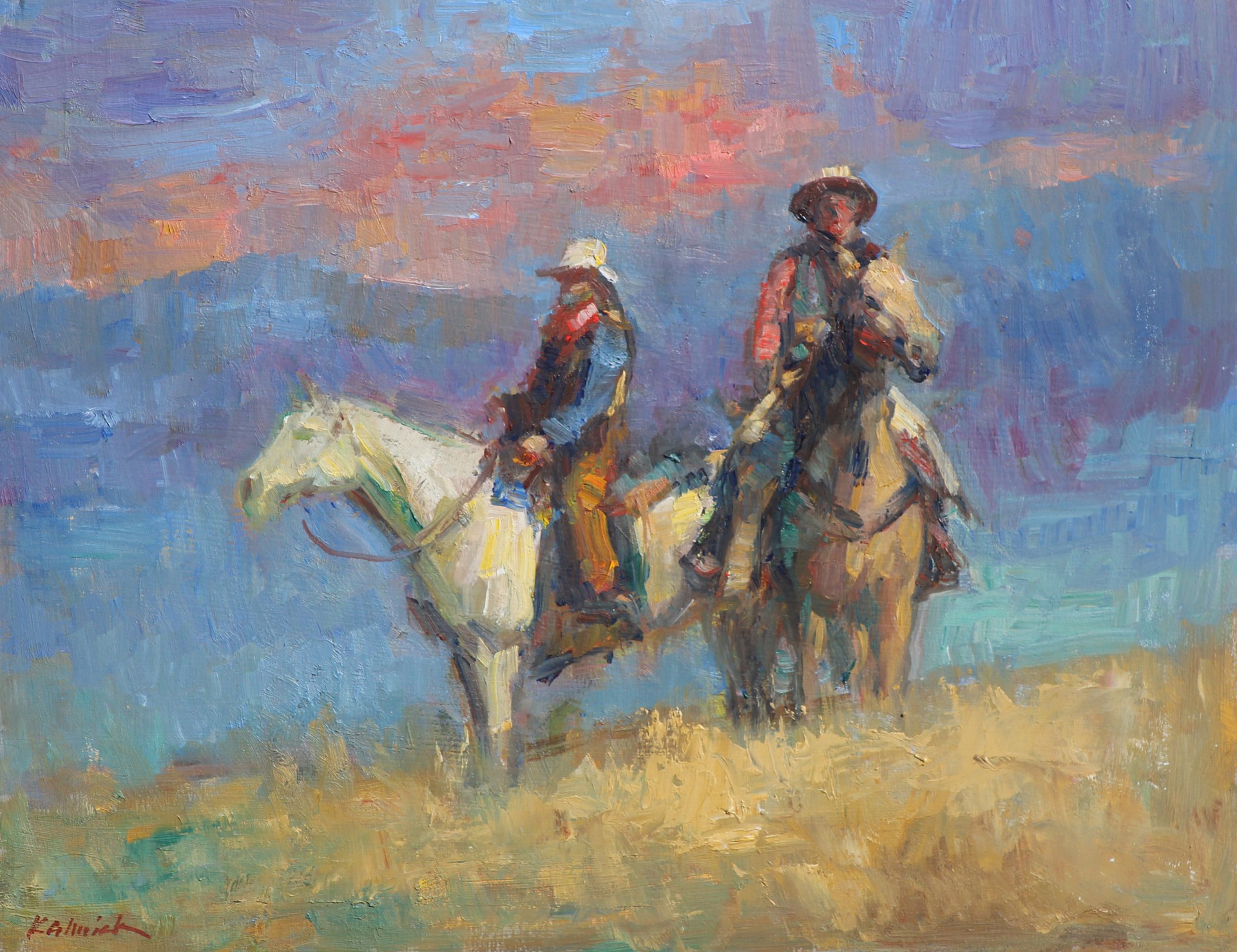 Hill Country Cowboys by William Kalwick
