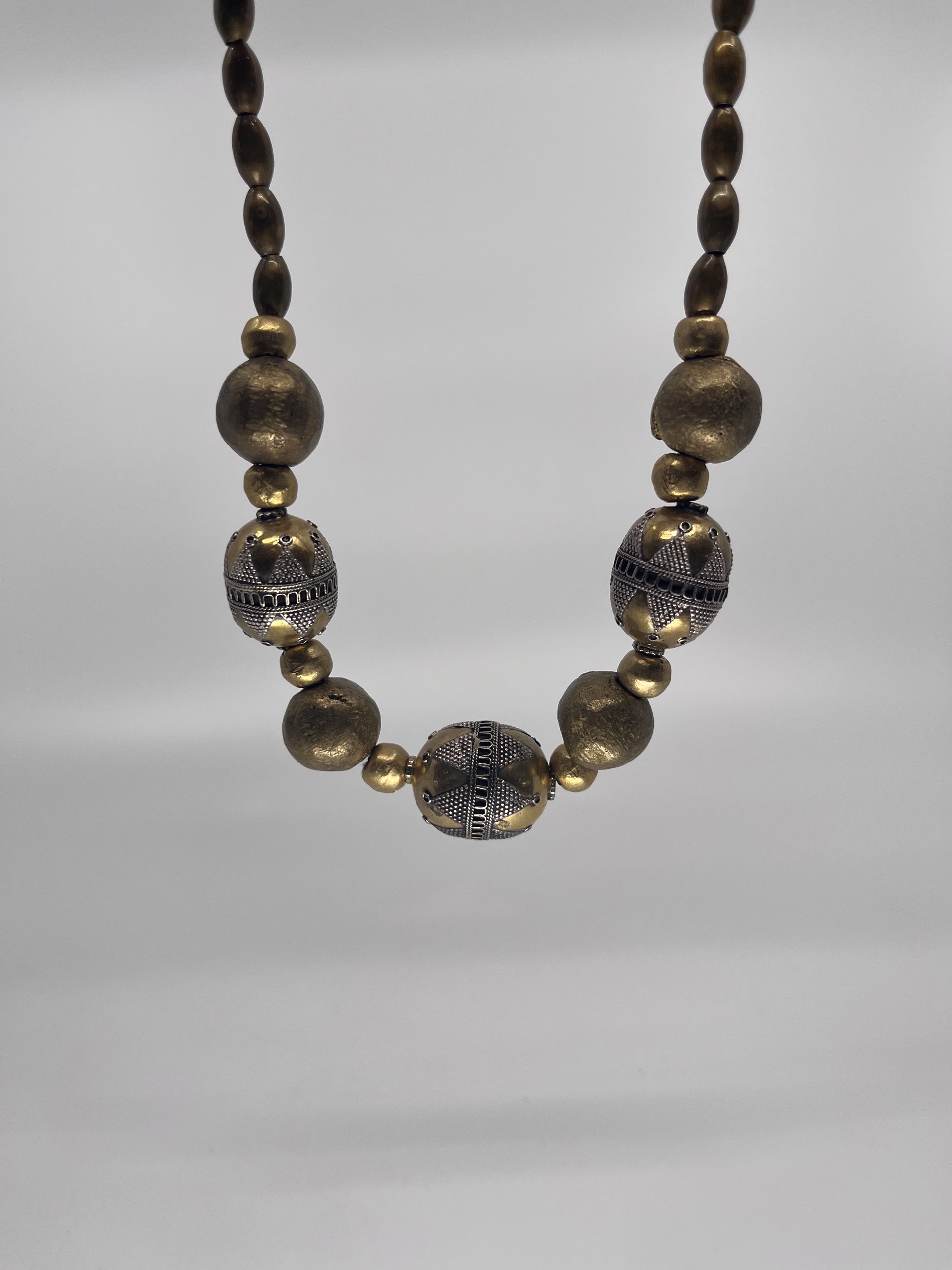 9148 African Brass & Silver by Gina Caruso