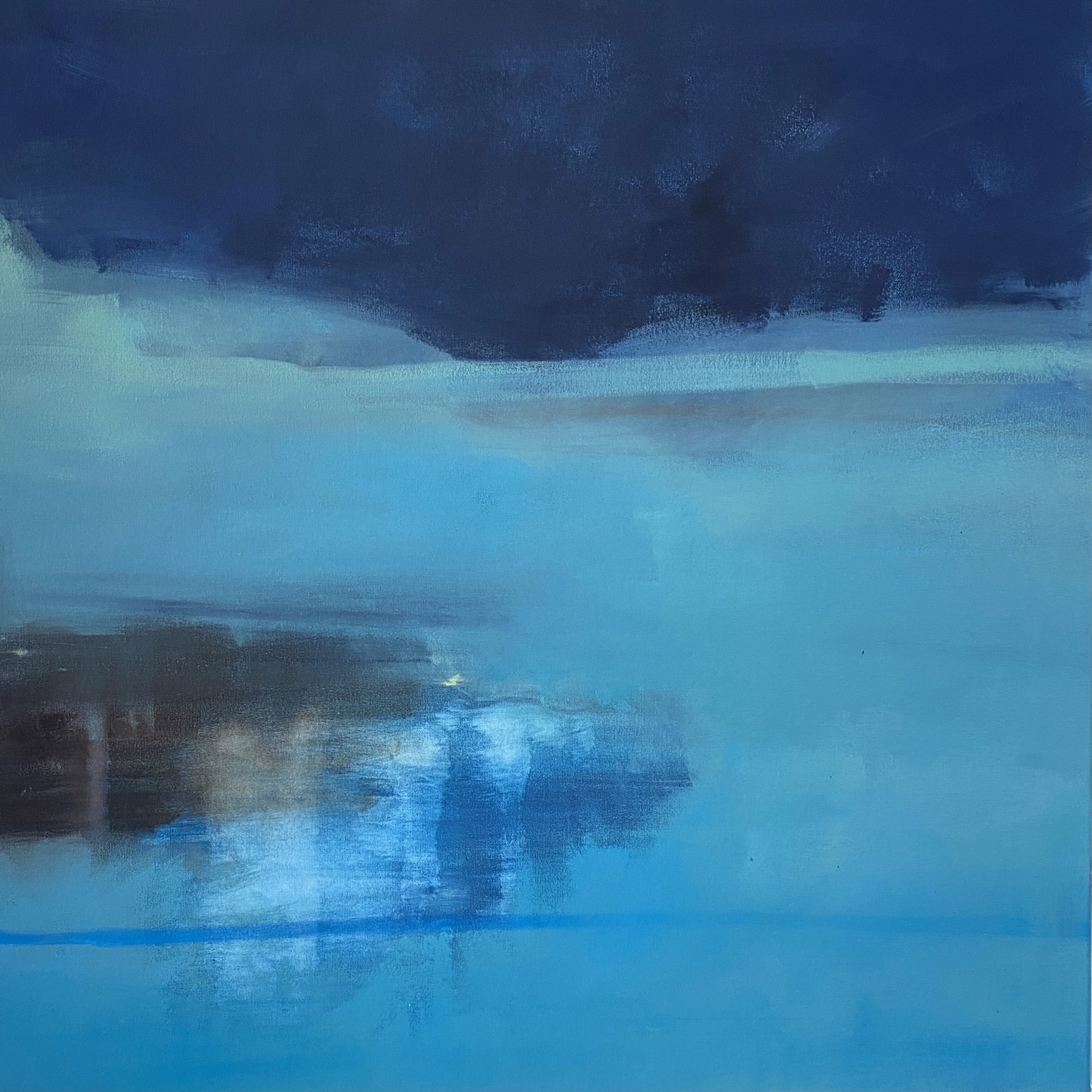 Blue Nocturne I by Jane Kell