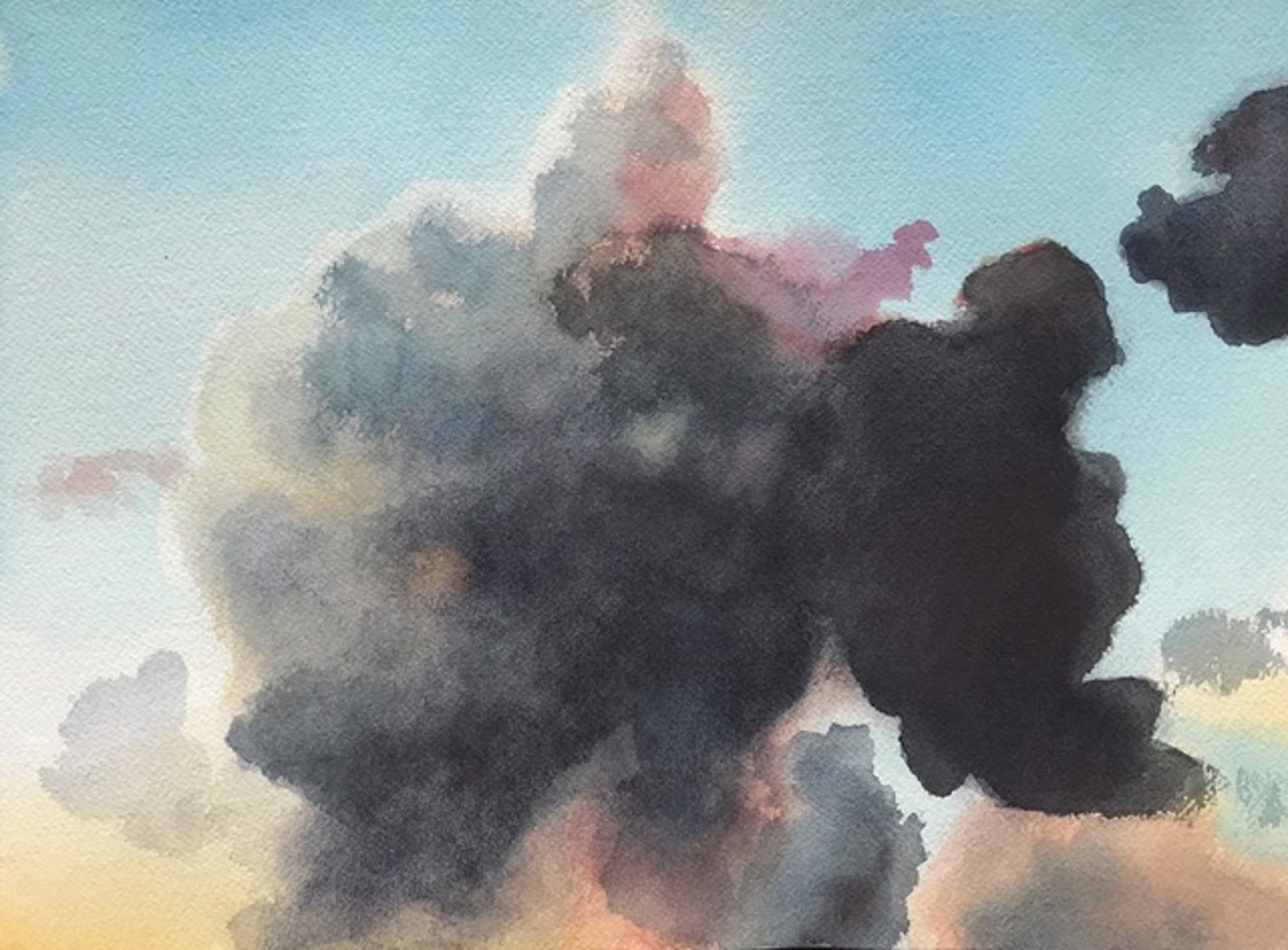 Cloud Study #4 by Ken Mazzu