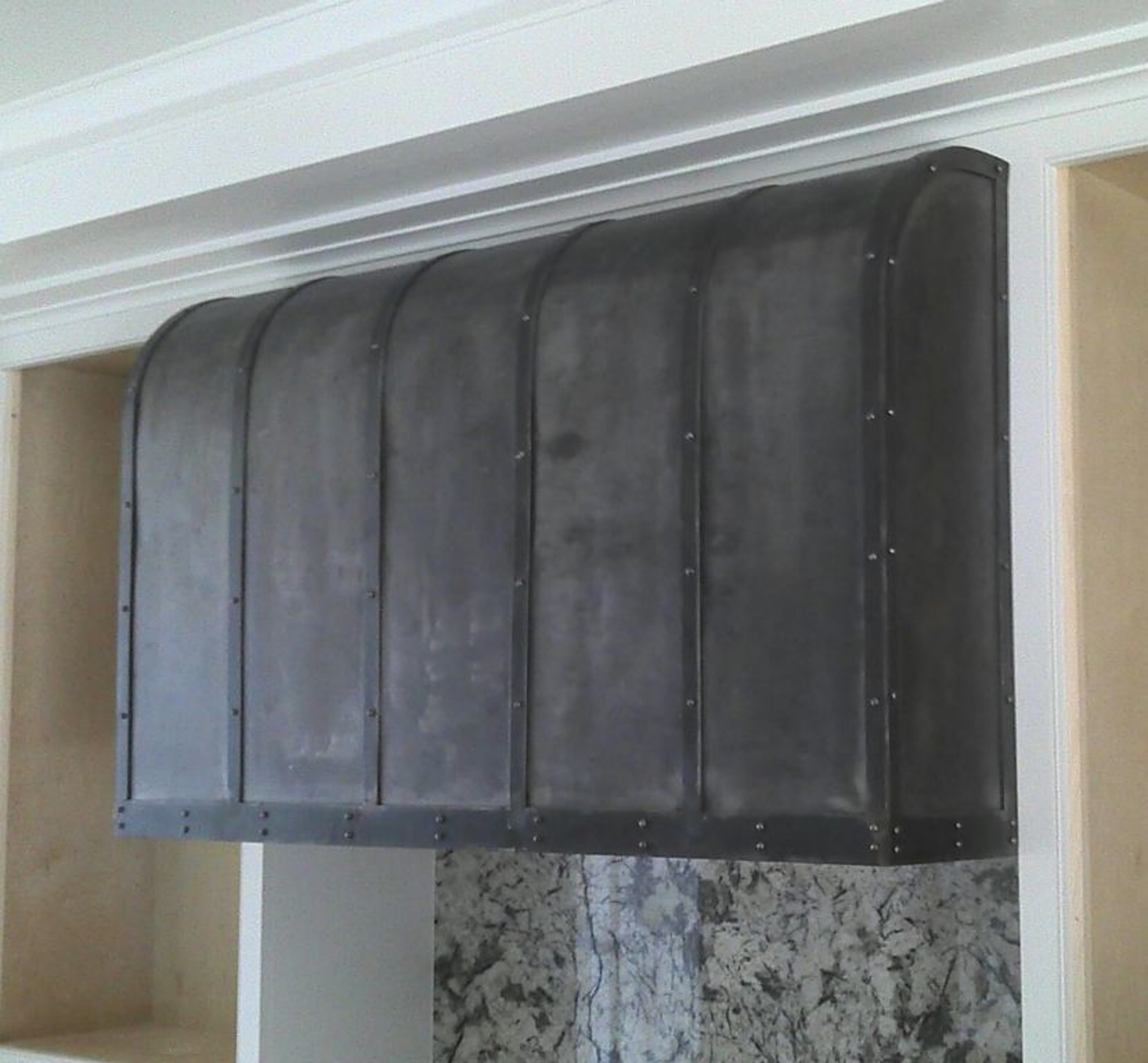 Iron Vent Hood by Tim Adams Iron-worker