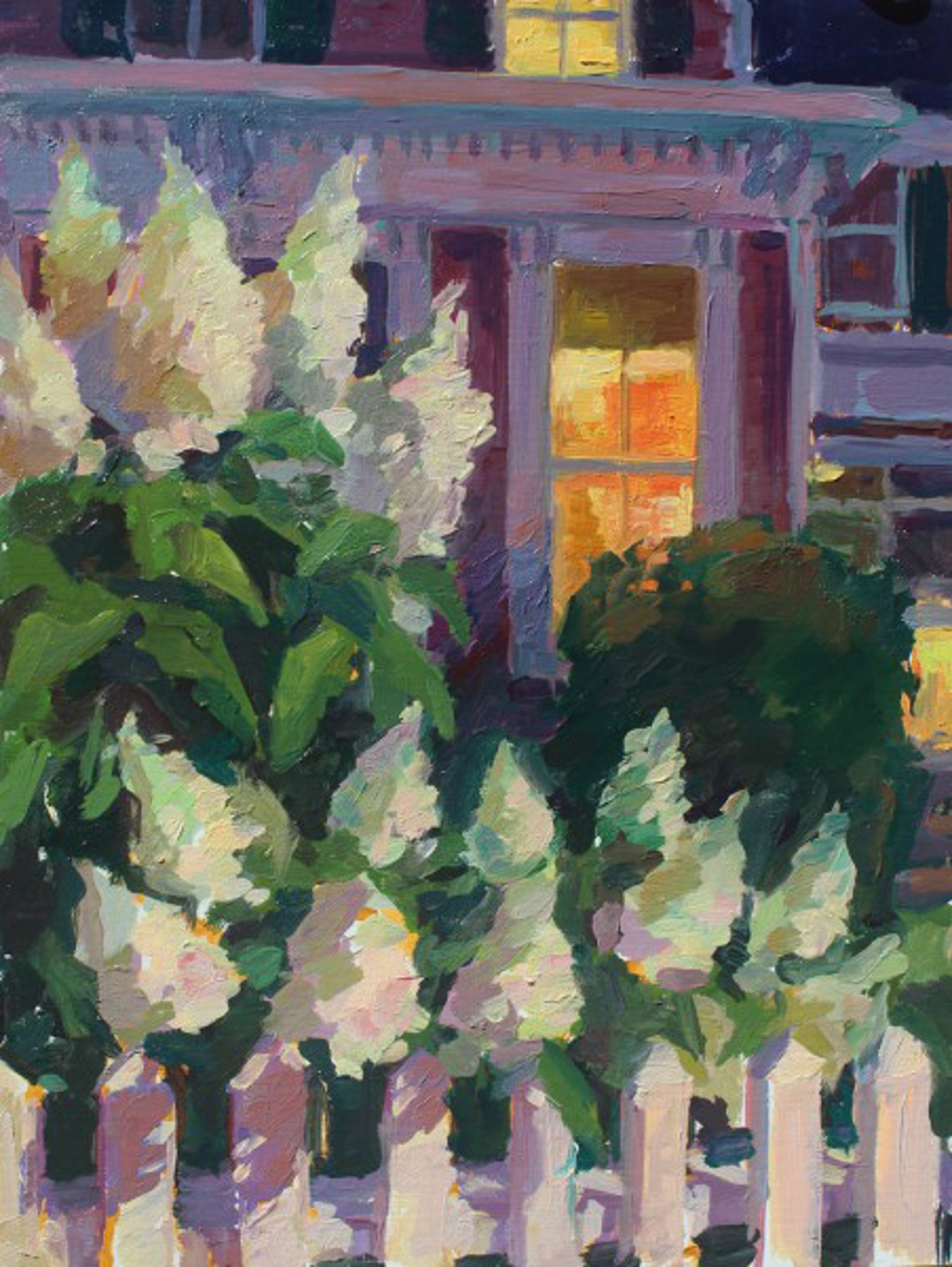 Hydrangeas and Window Light by Simie Maryles