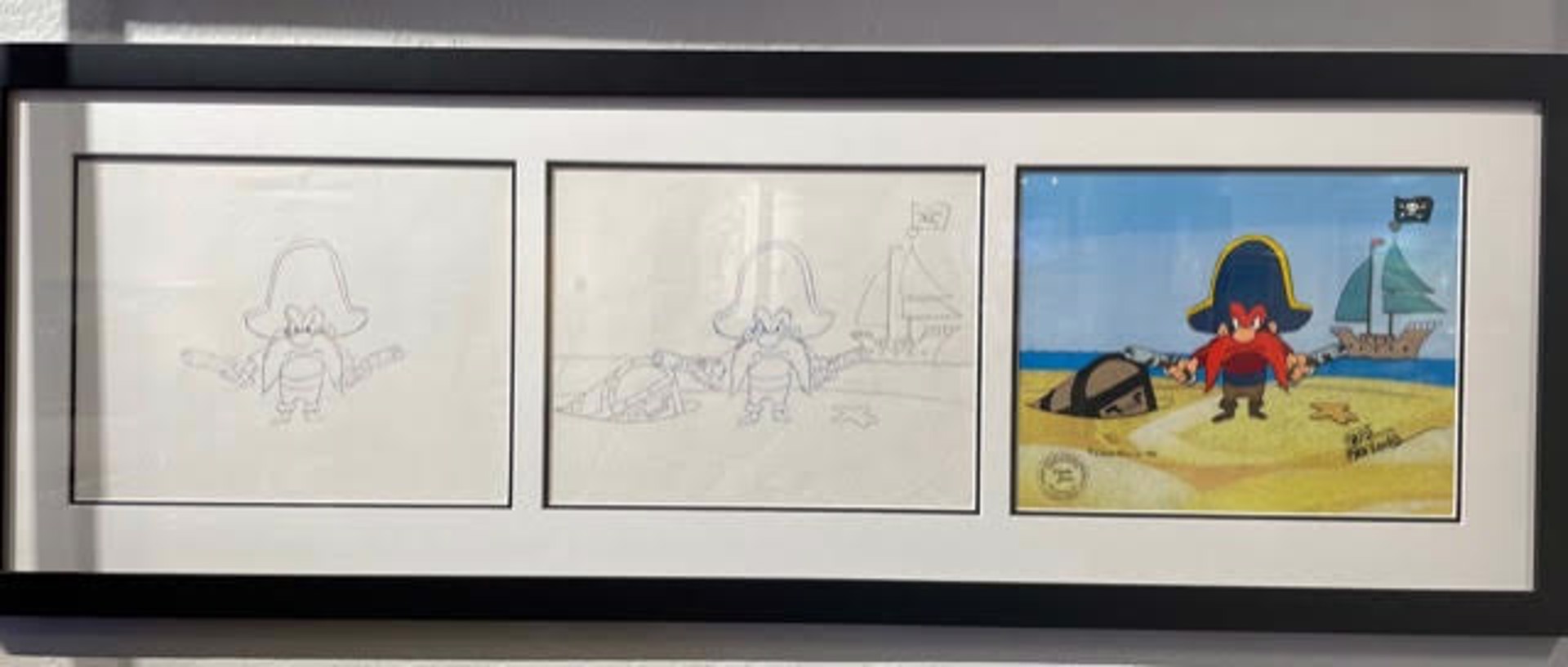 Yosemite Pirate w/2 Concept Drawings, FF Concept 1 and 2, (73832) by Chuck Jones