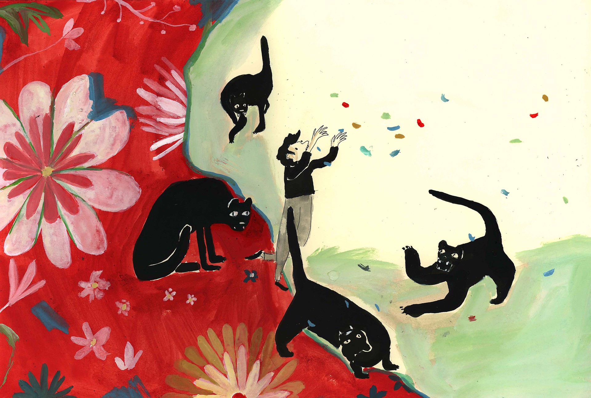 Like Confetti with Jaguars by Zahra Marwan