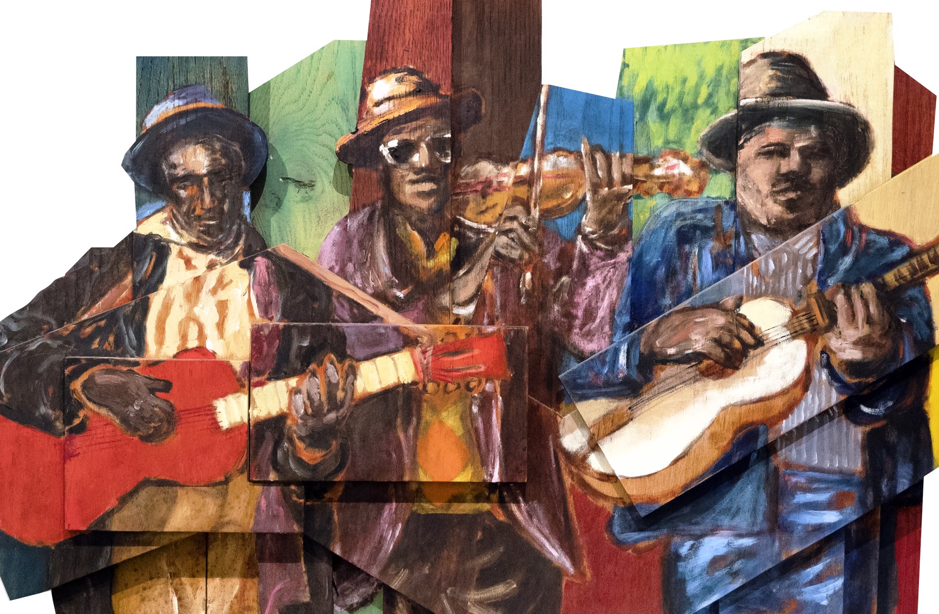 3 Blues Musicians by Luther Tatum
