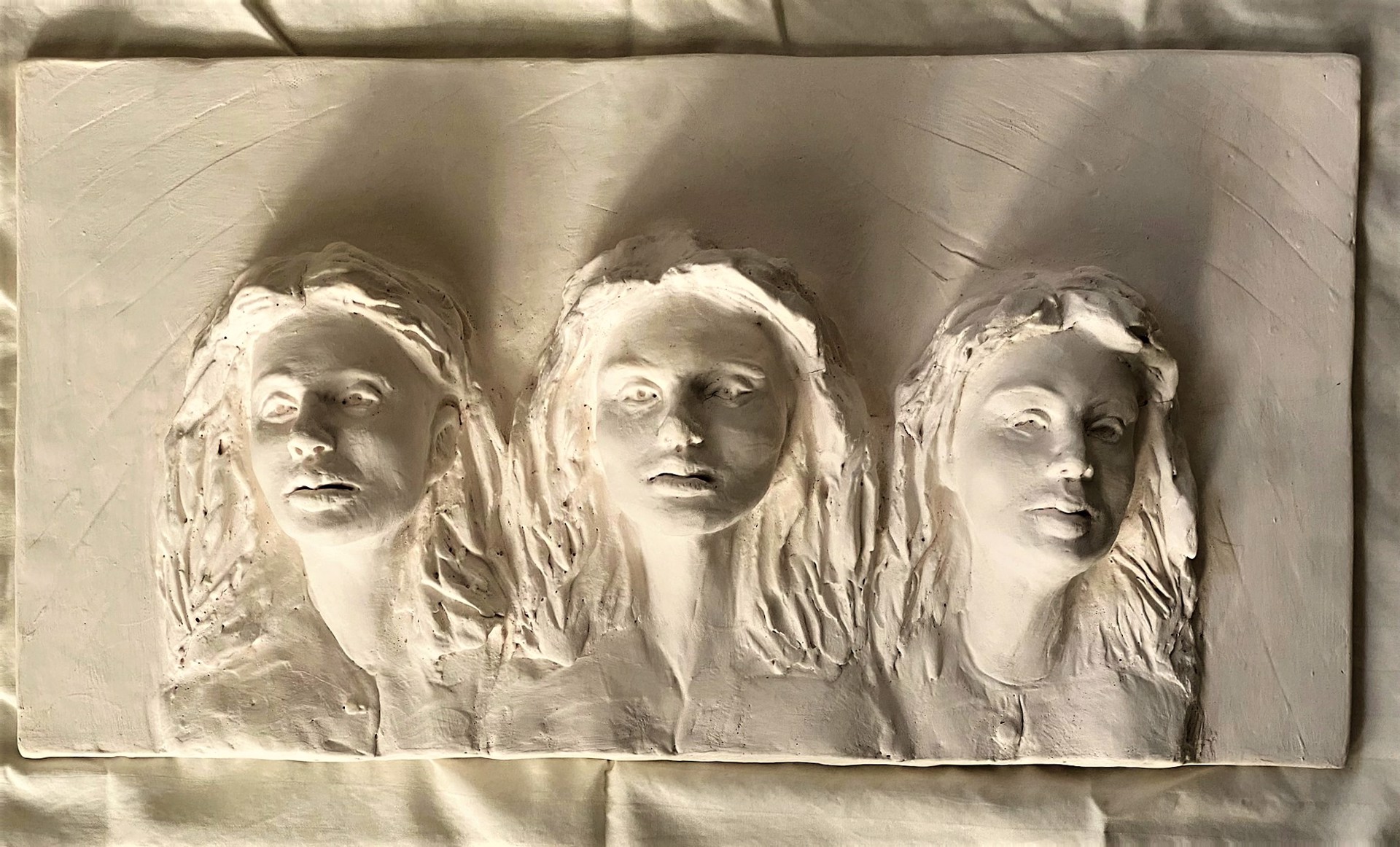 Three Women Mid Relief by Michael Hagan