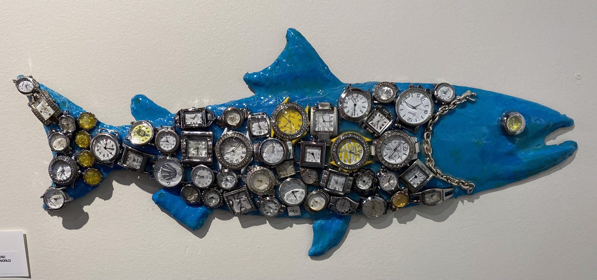 Mini Fish (turq) by Sharon Silverman