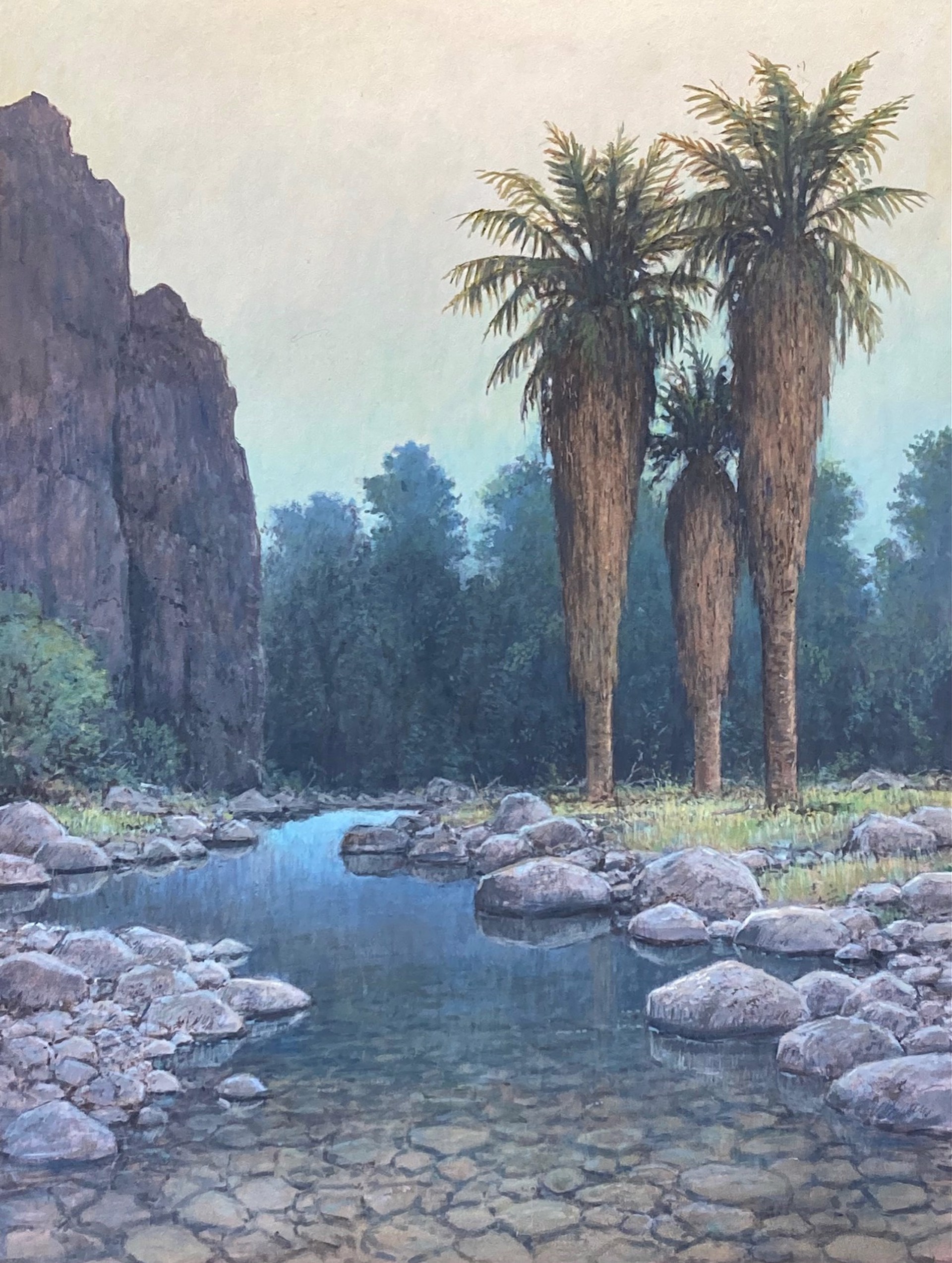 Palm Oasis by John Paul Braman