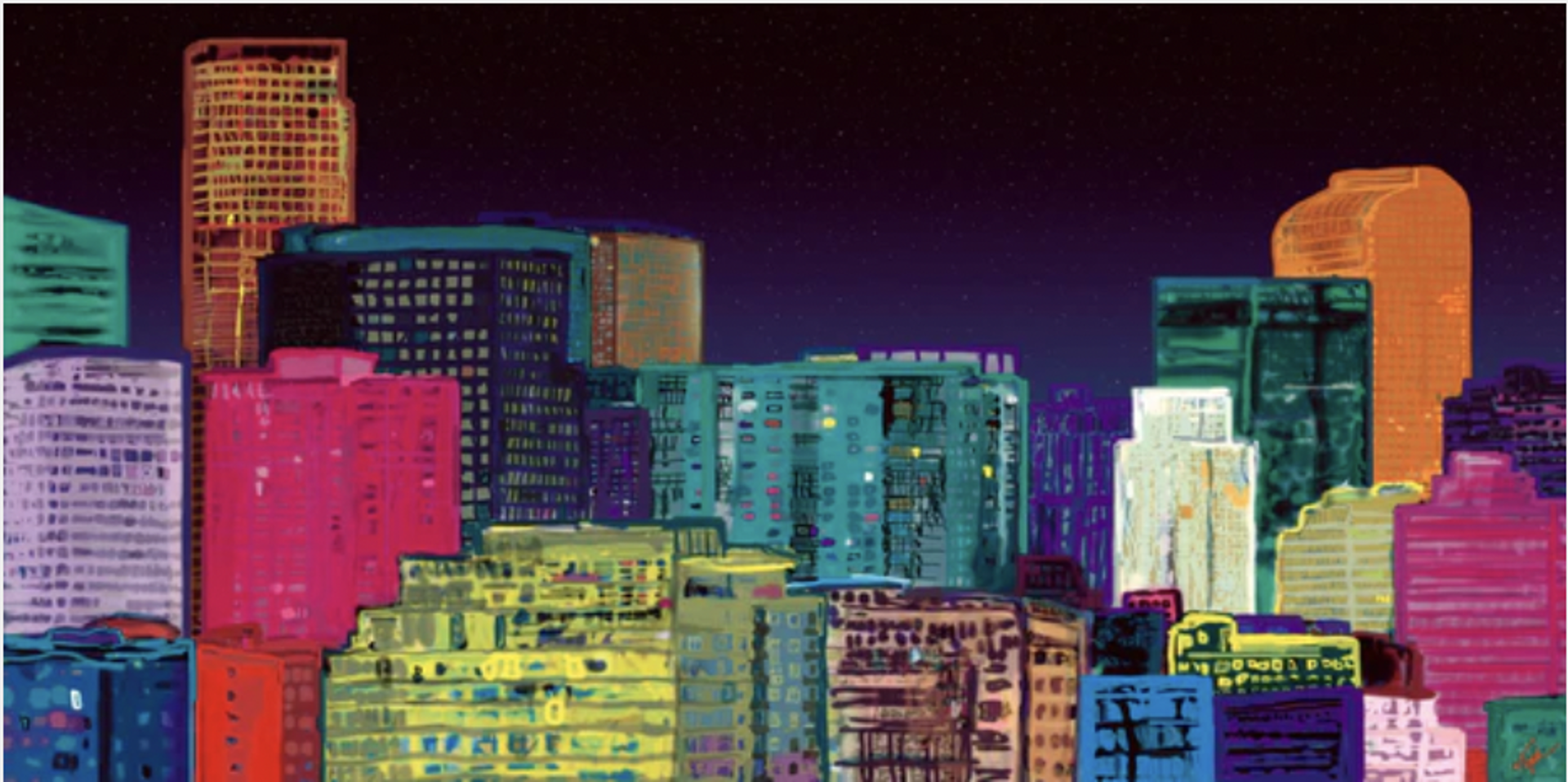 Denver Lights by Topher Straus