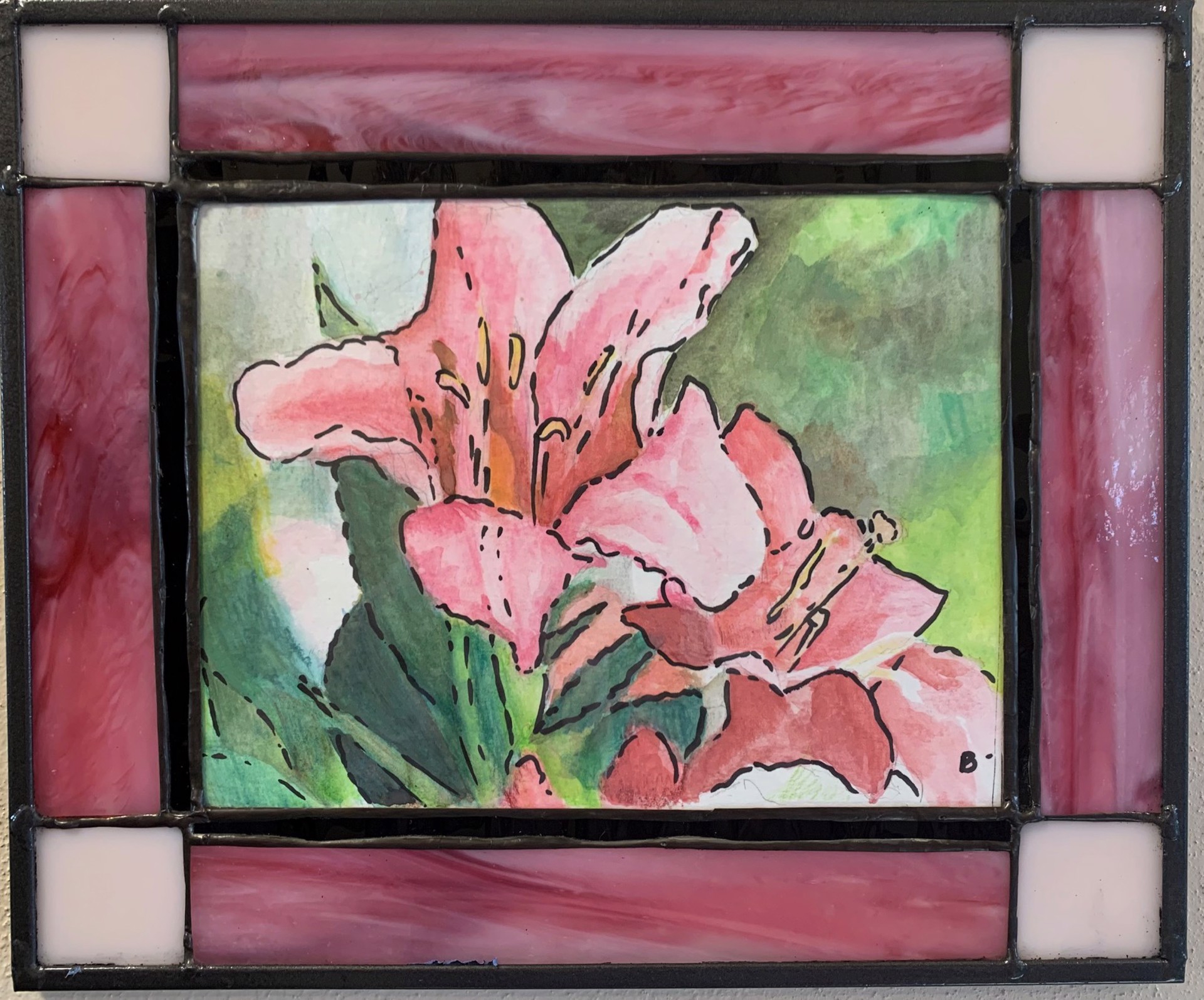Pink Flowers by Bridget DeLoge