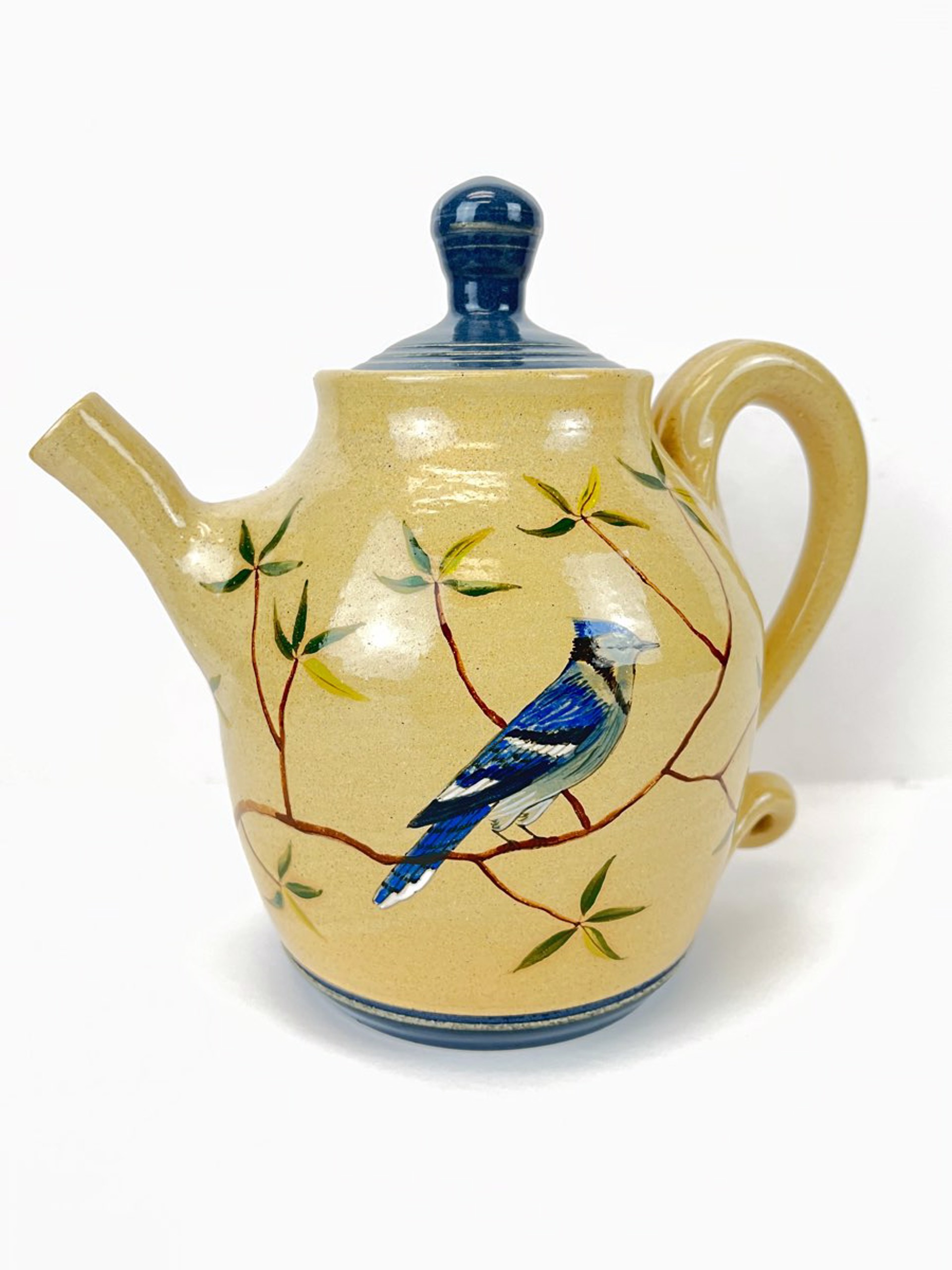 Blue Jay Teapot by Winton & Rosa Eugene
