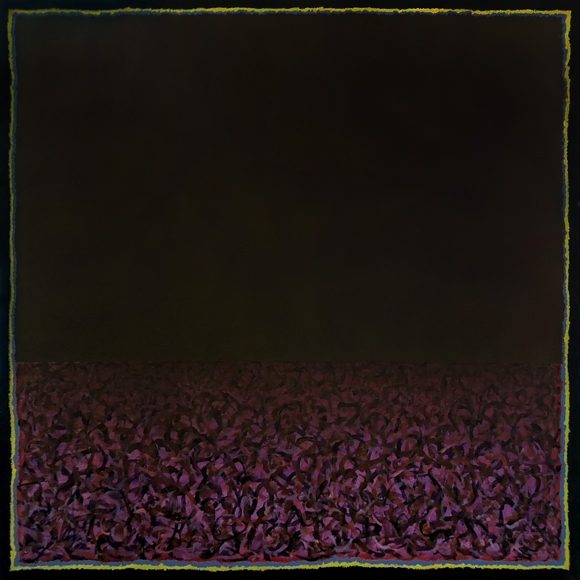 Untitled (purple reductive landscape) by Jack Boynton