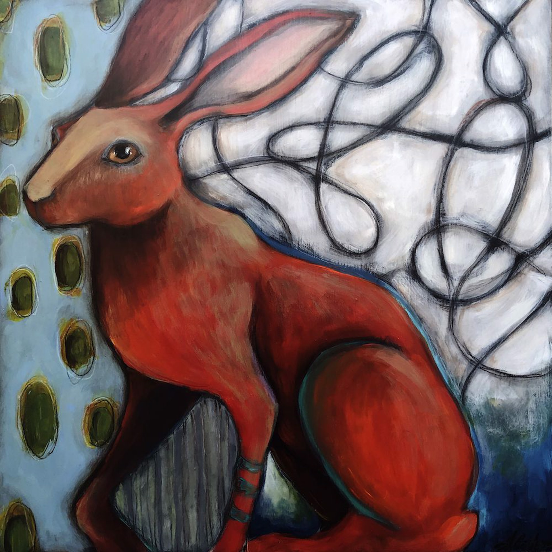 Red Red Rabbit by Heather Gorham
