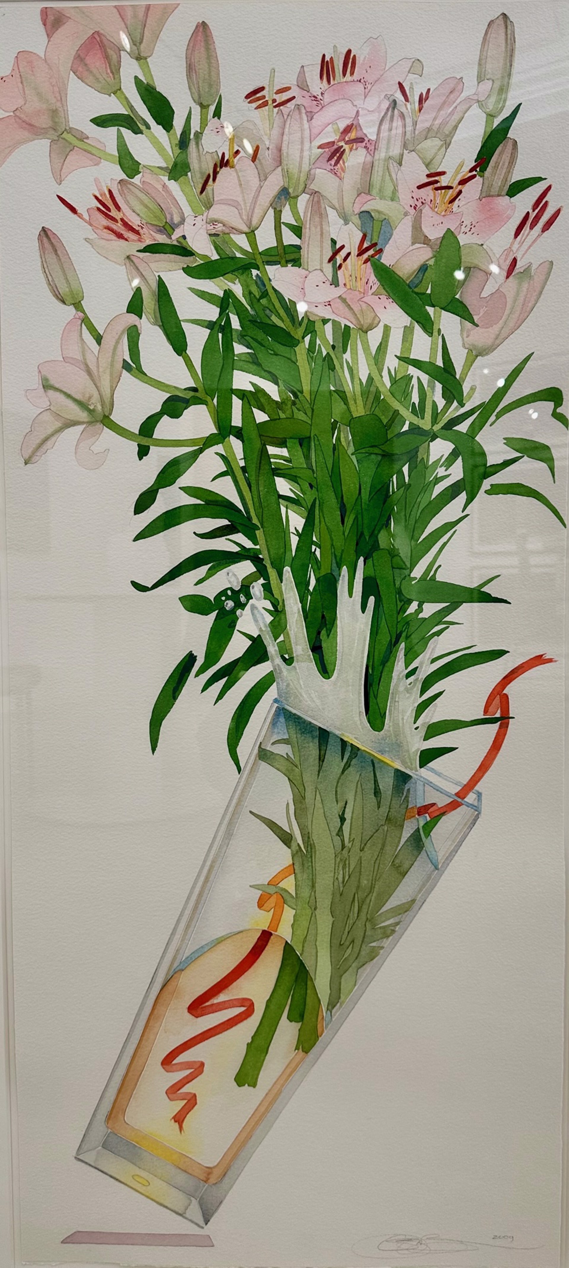 Tipsy Lilies by Gary Bukovnik