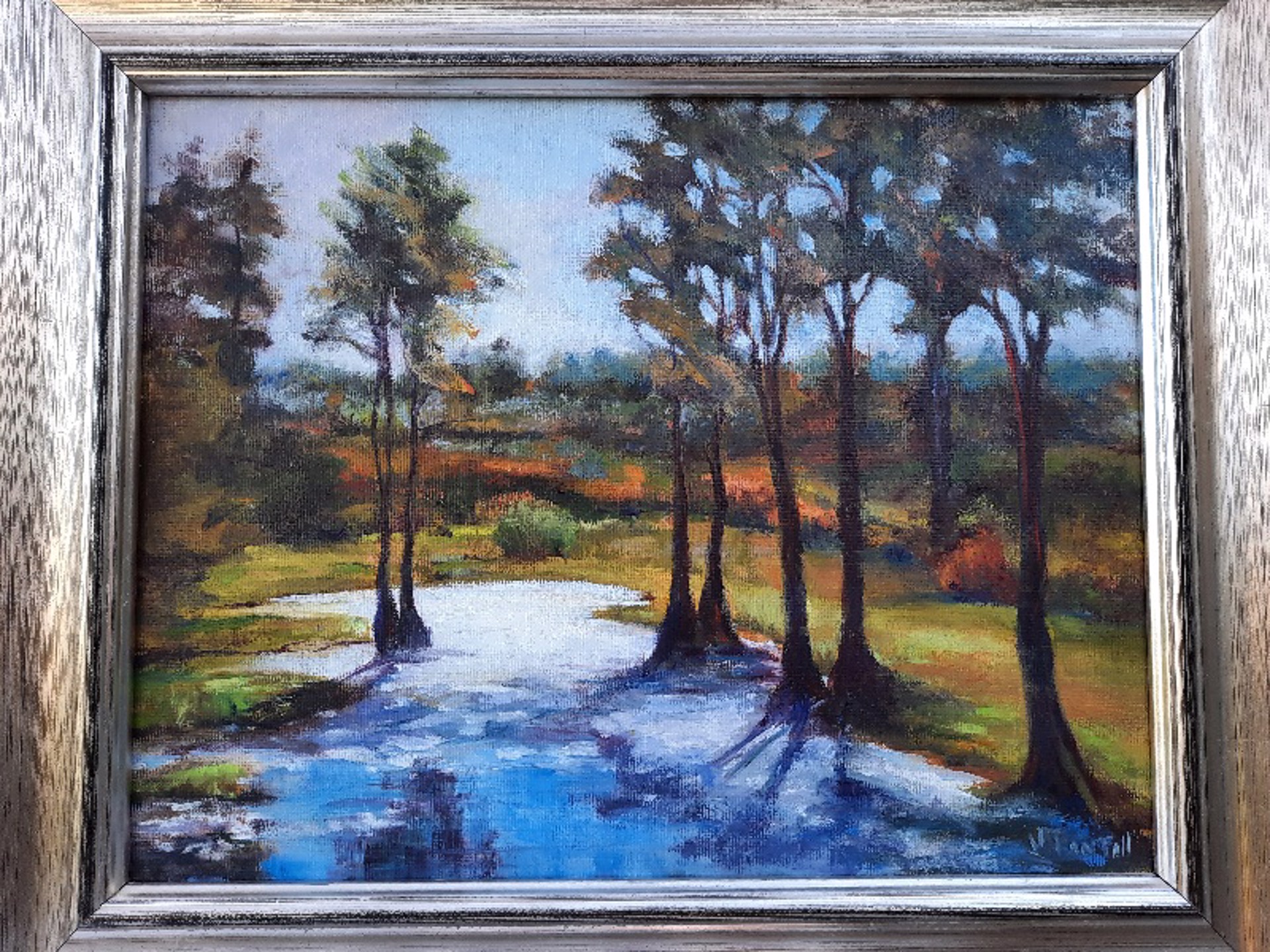 Cypress Pond by Joyce Pantall