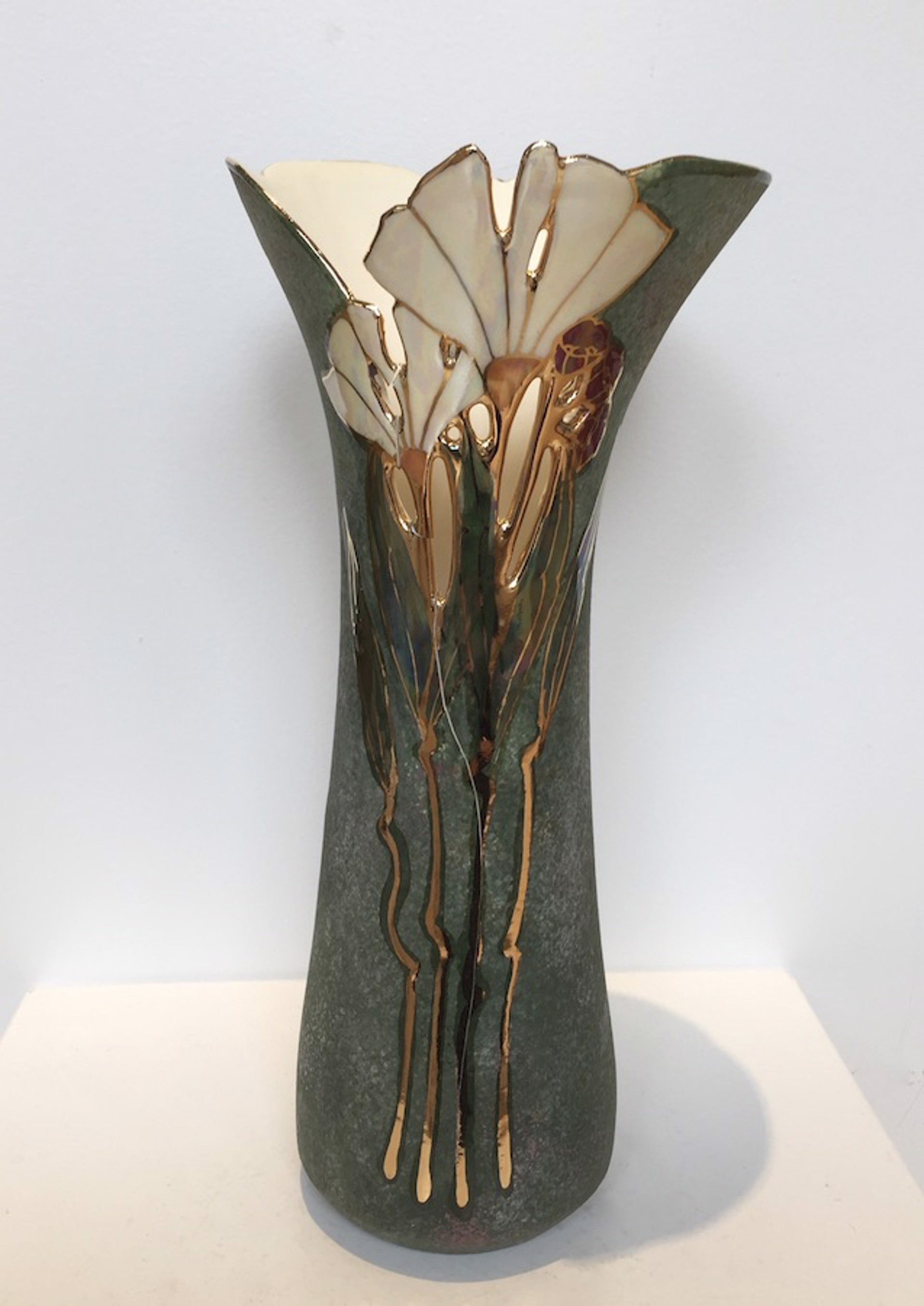 Small Vase - Meadow Green by Jan Phelan