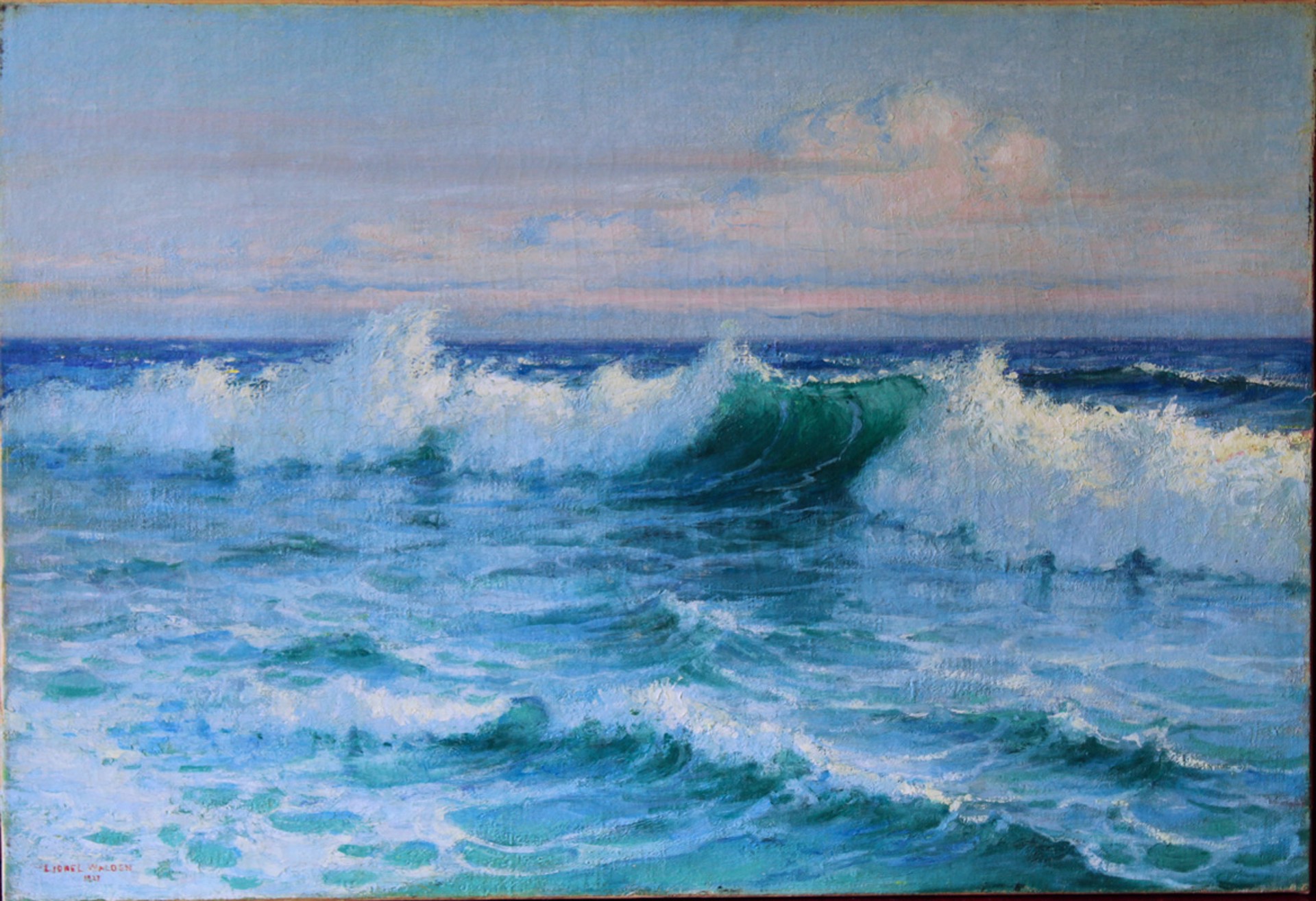 Breaking Wave, Oahu by Lionel Walden
