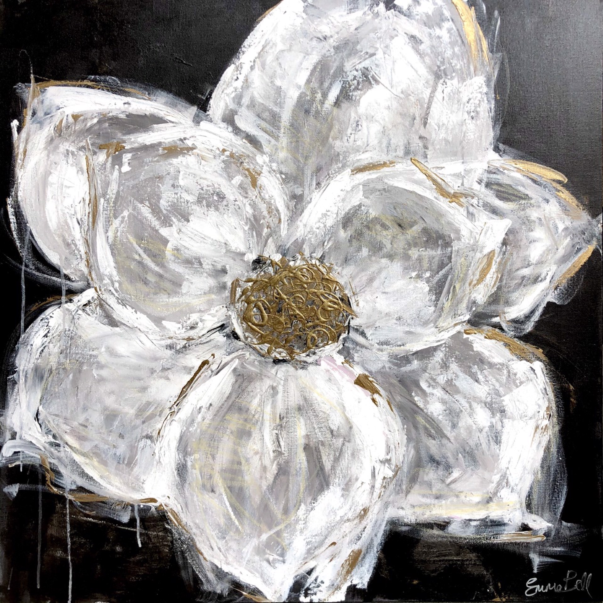 White Magnolia by Emma Bell
