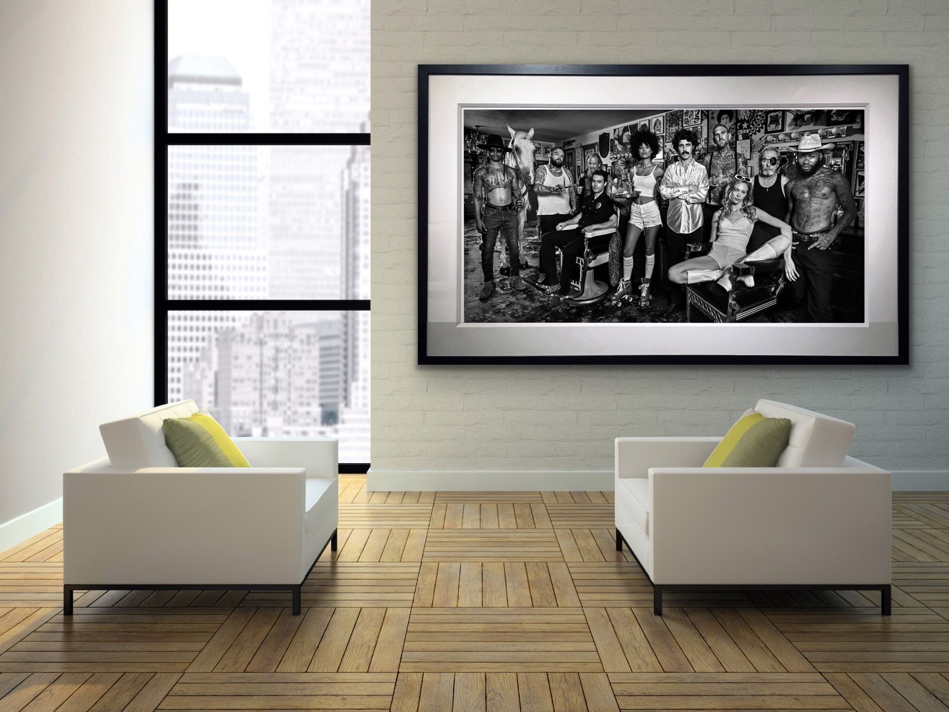 The Barber off Fairfax by David Yarrow