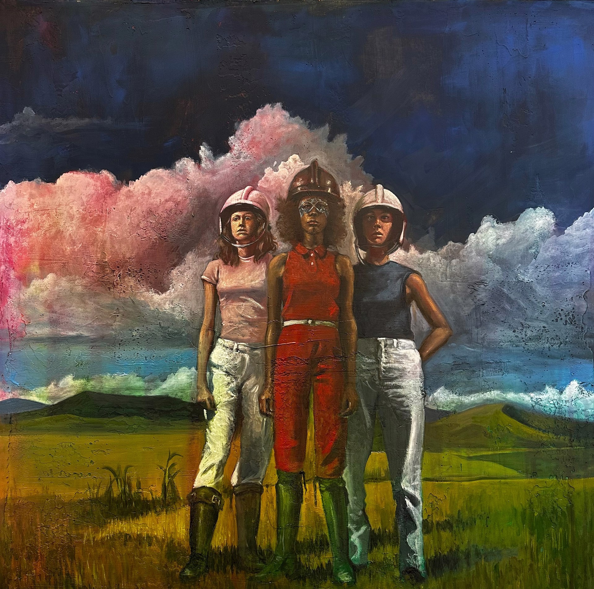 The Amazon Women (Hippolyte, Antiope, and Melanippe) by Nicholas Erker