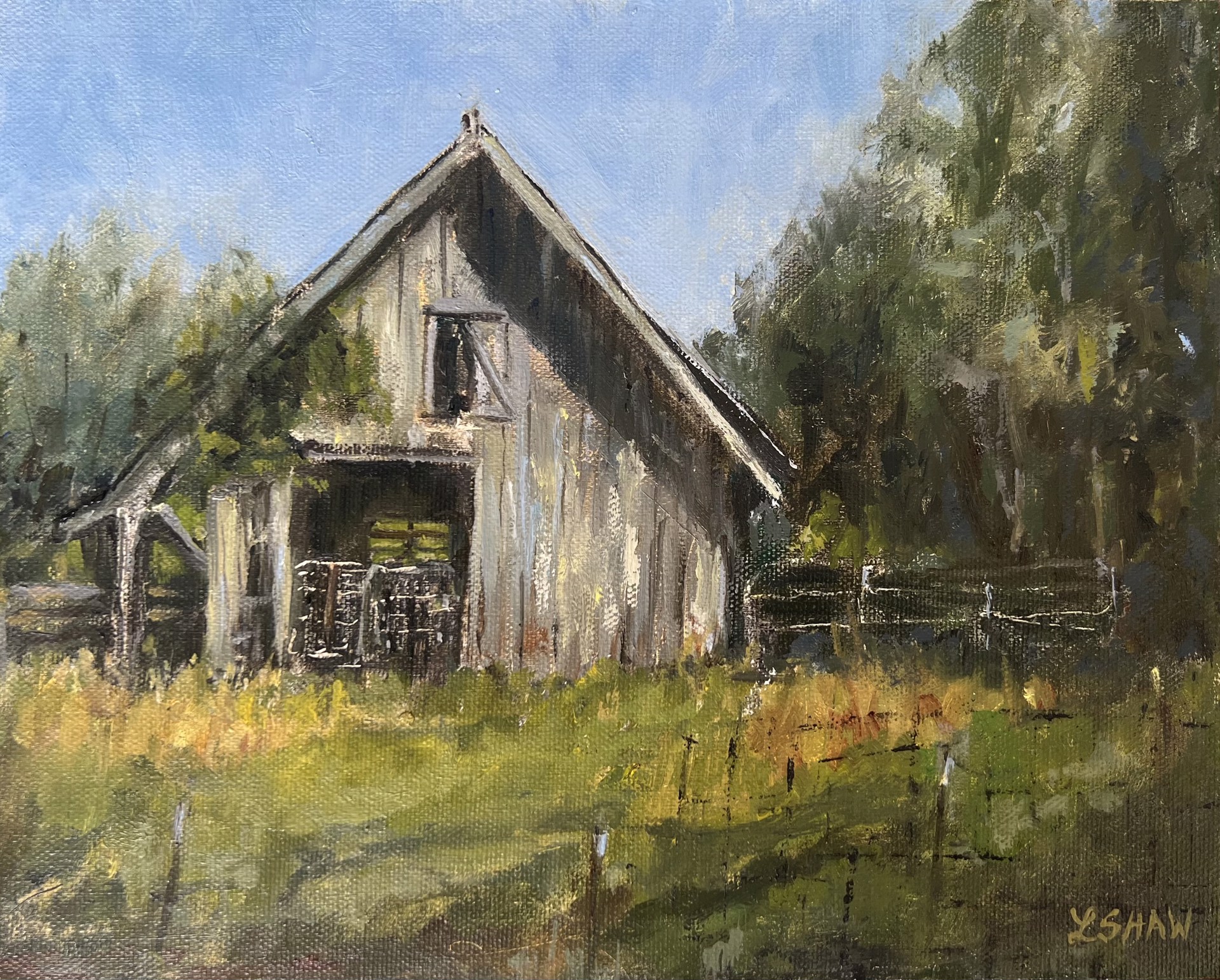 Tuckahoe Barn by Linda Shaw