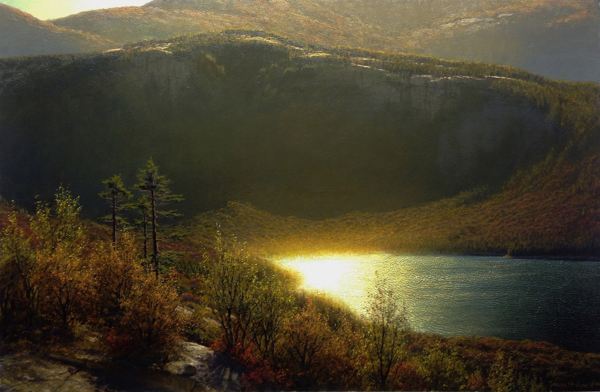 Sunspot Eagle Lake by Joseph McGurl