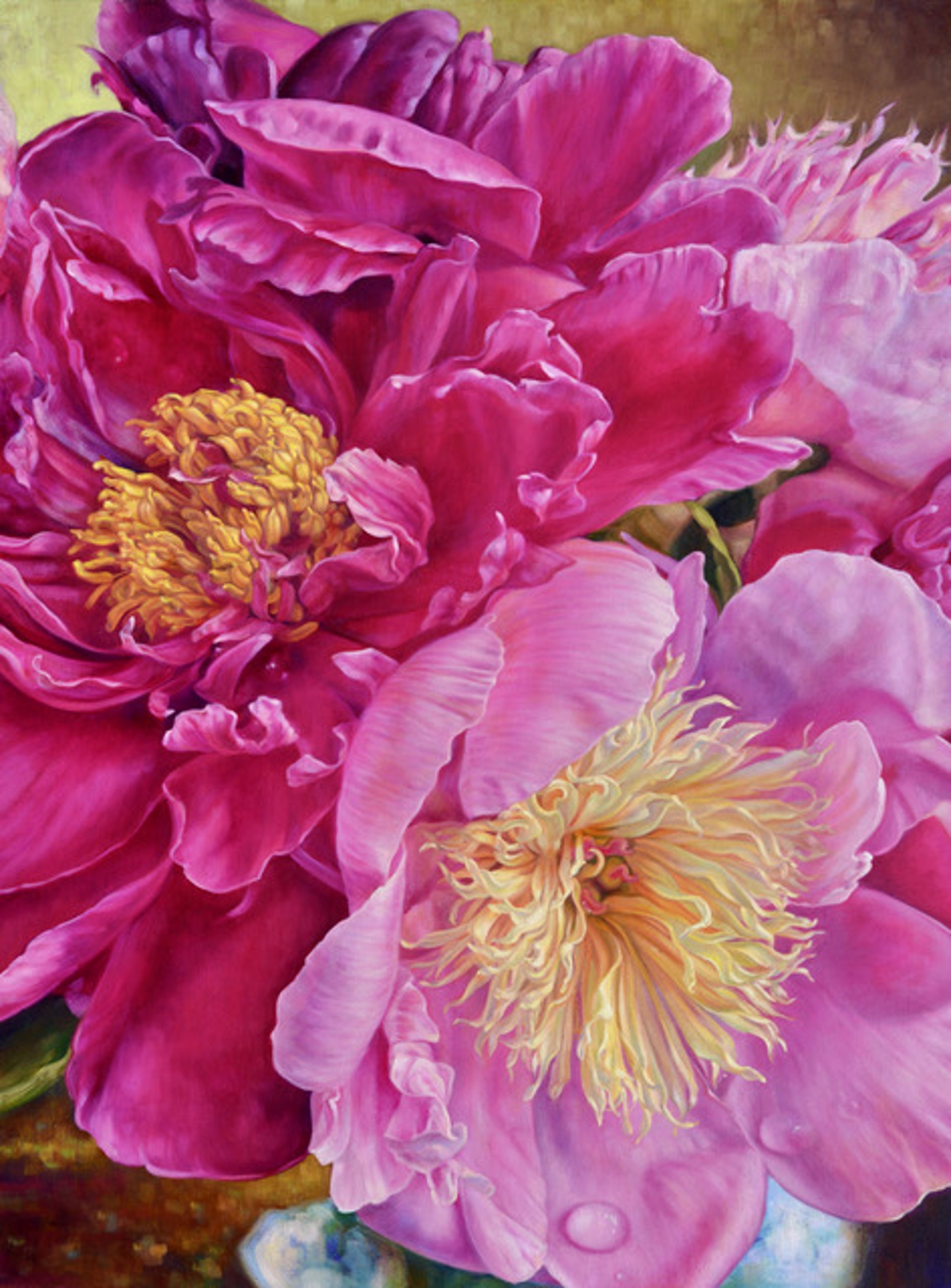 Pink Peonies - SOLD by Commission Possibilities / Previously Sold ZX