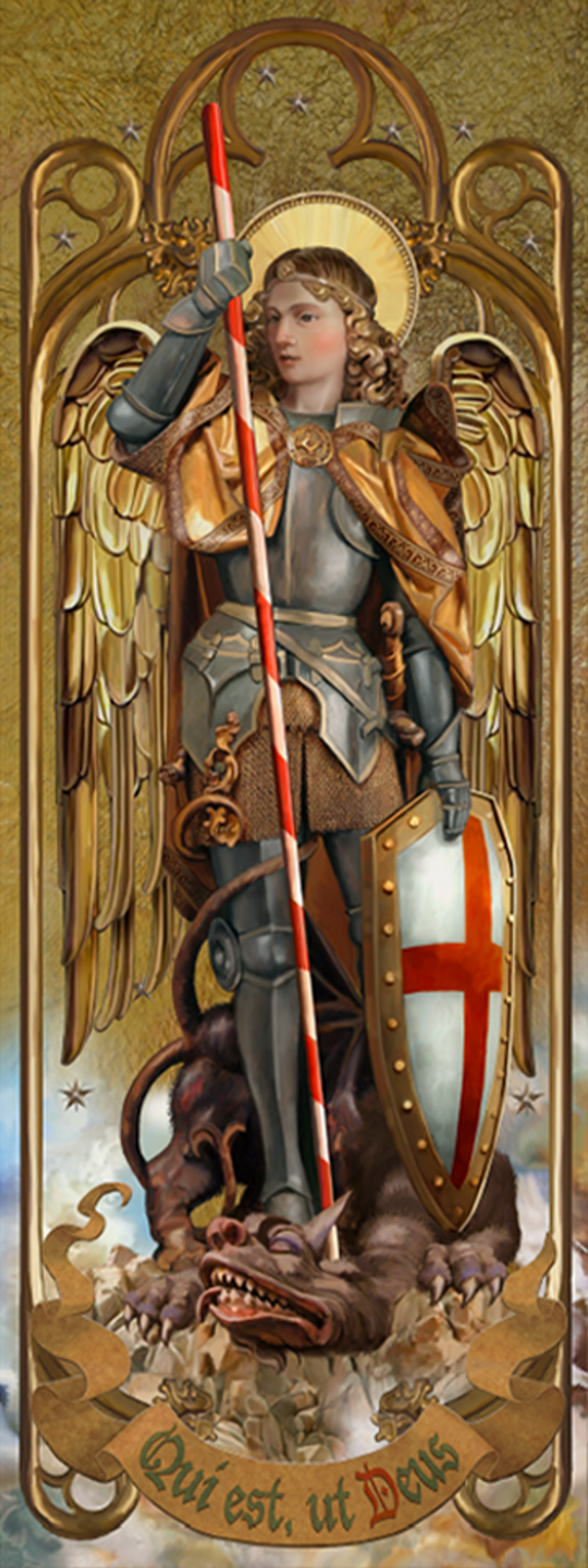 Archangel Michael by John Blumen