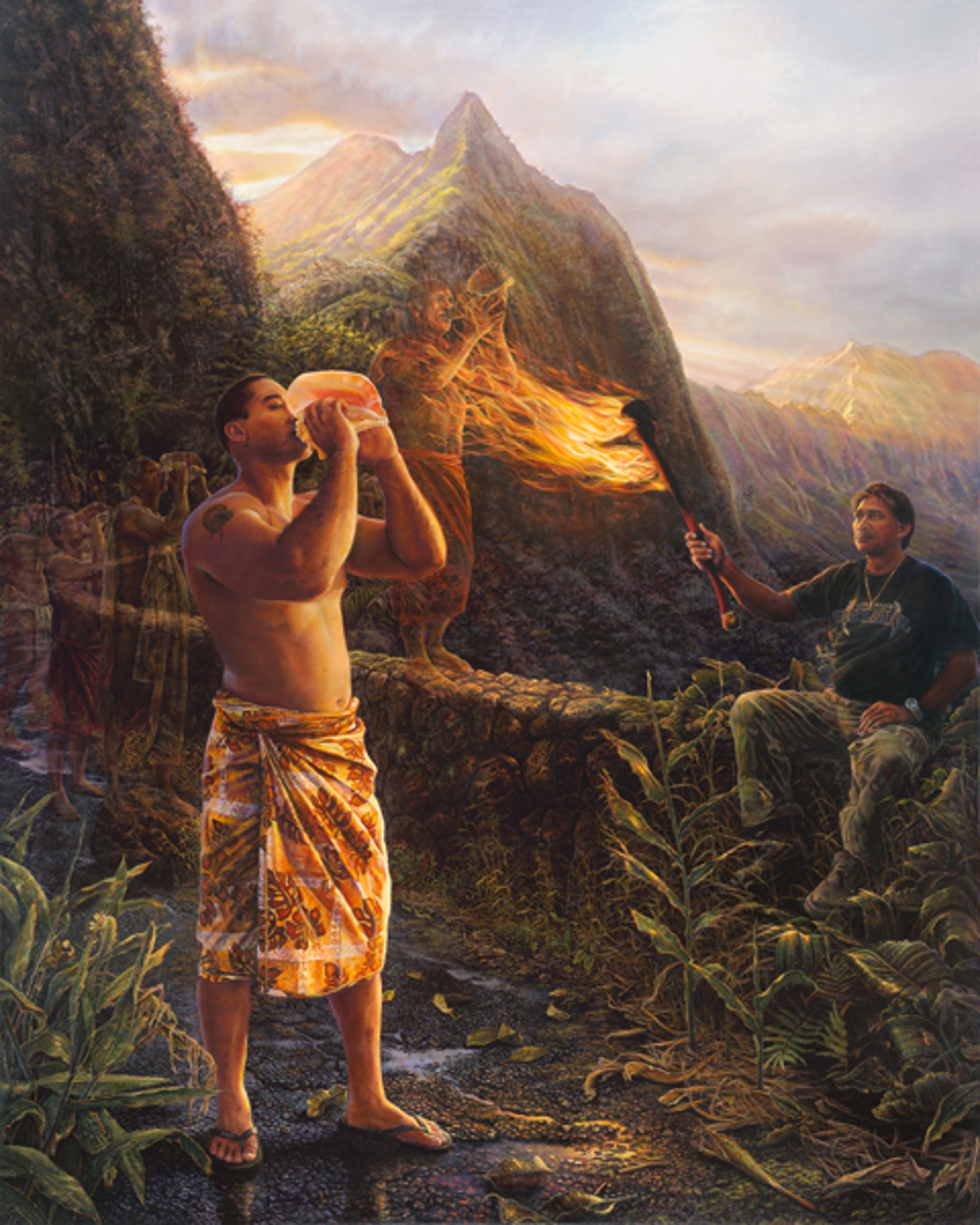 Conch Shell Pu Blowers - Ke Kupina'i o ka PU by Leohone Magno