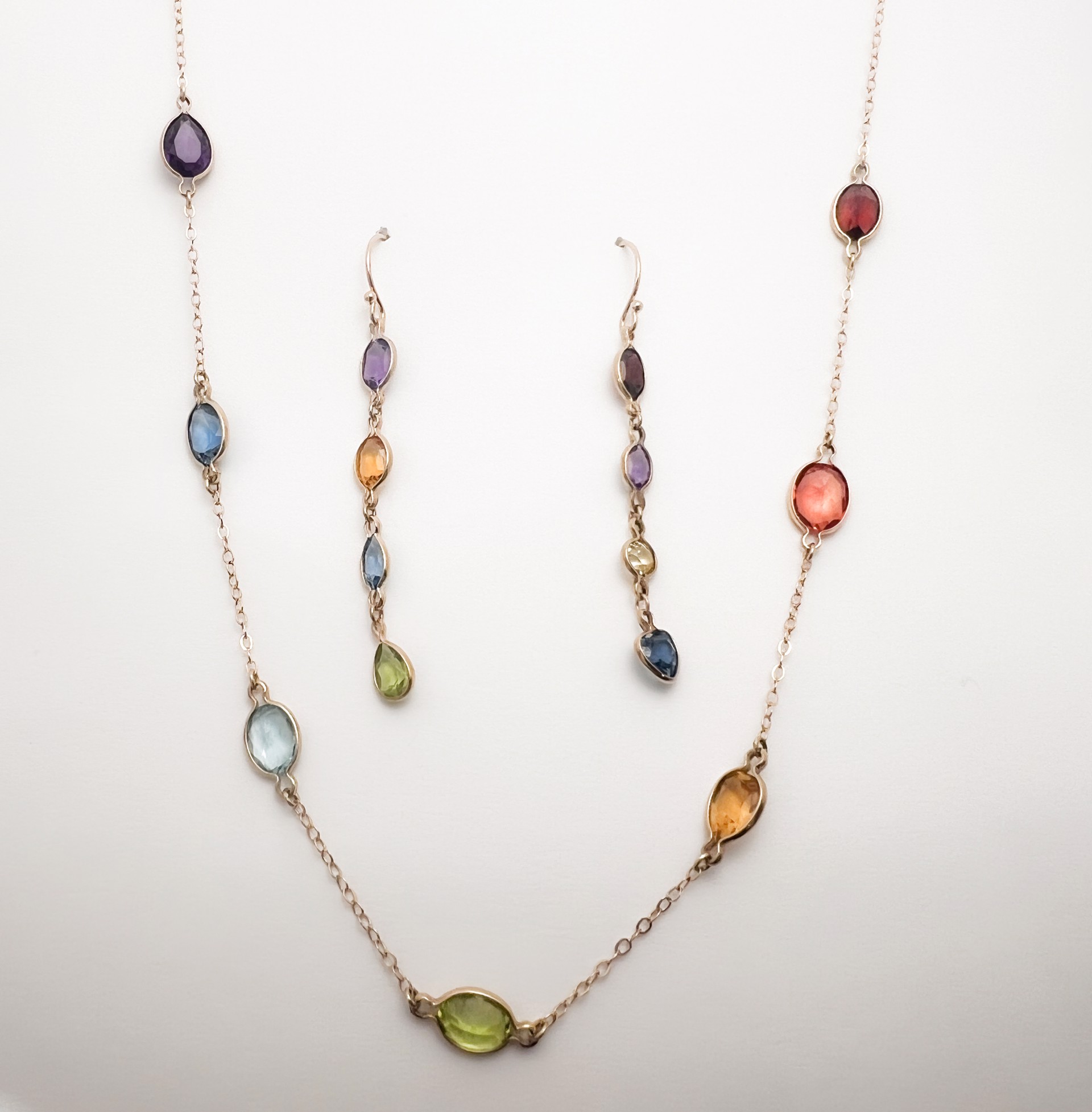 Multi-Stone Necklace by D'ETTE DELFORGE