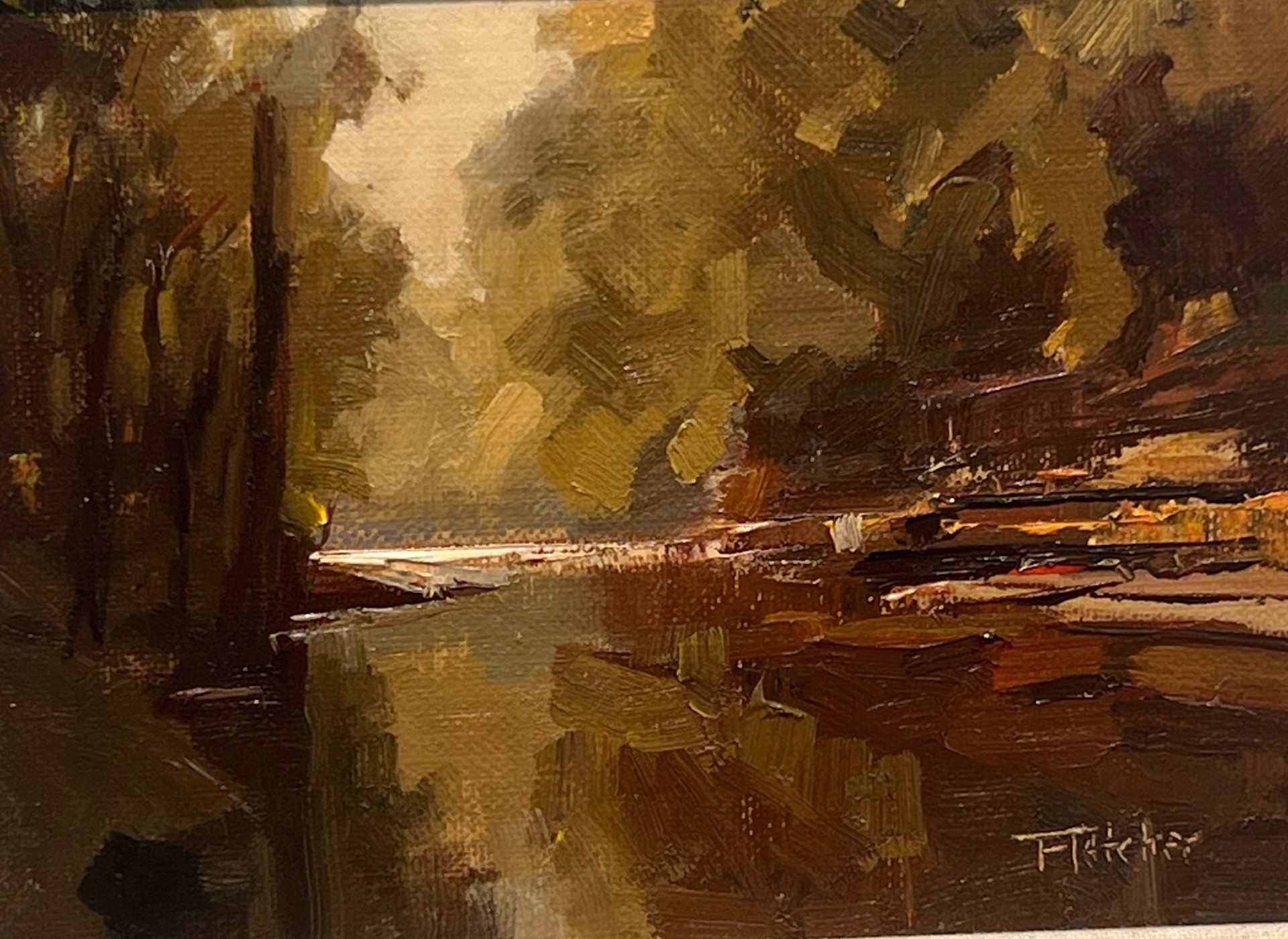Lower Howards Creek by Bill Fletcher