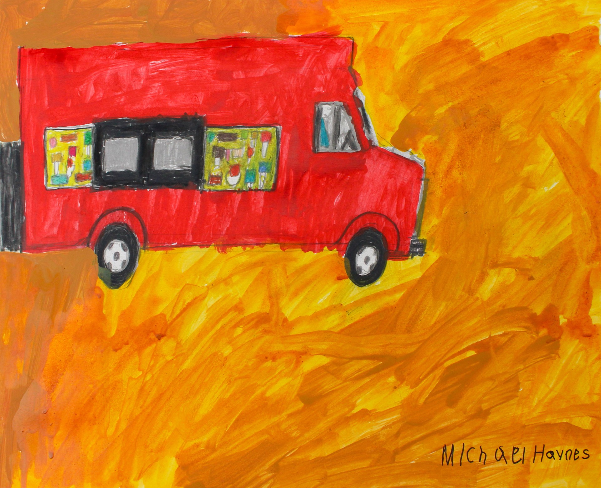 Ice Cream Truck by Michael Haynes