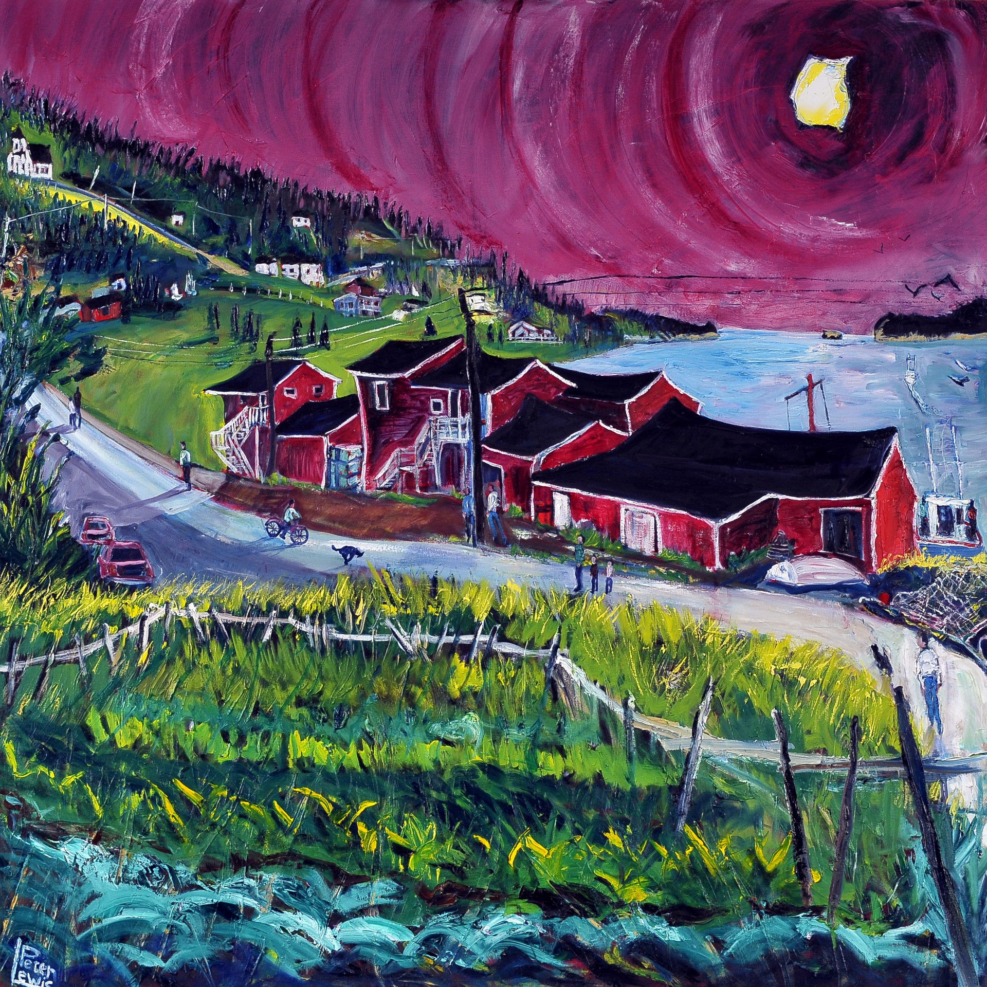 Aquaforte by Peter Lewis Peter Lewis Gallery