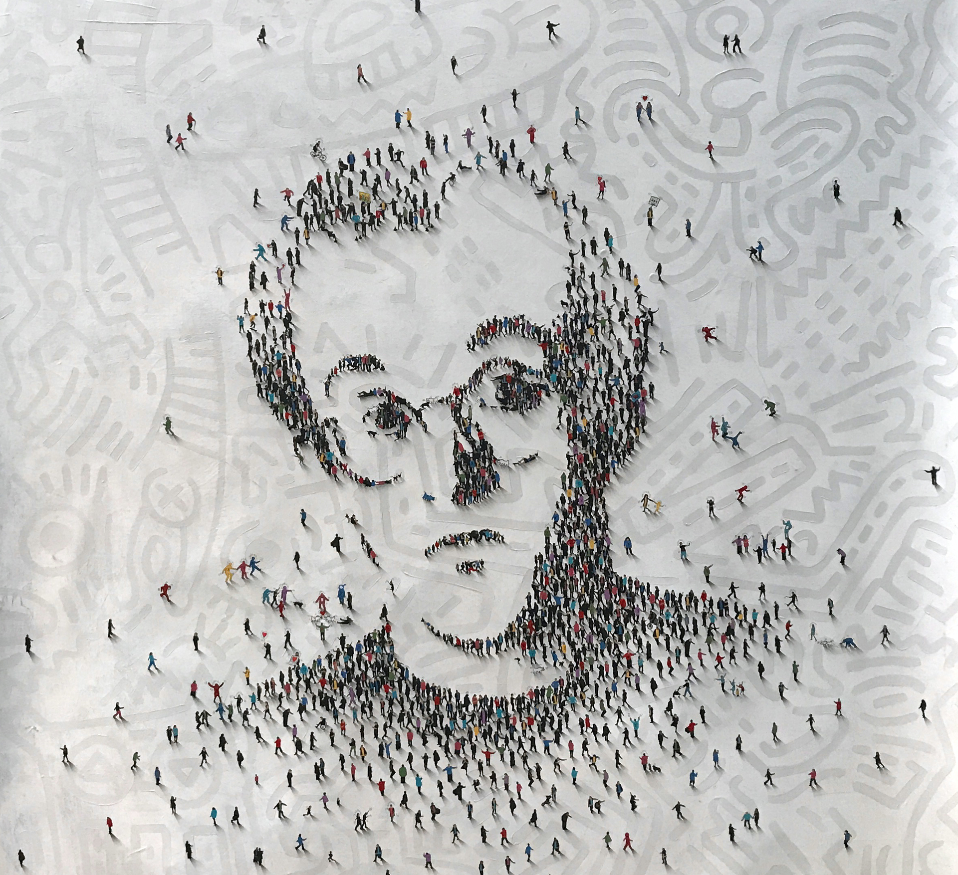Haring Identity by Craig Alan, Populus Figurative