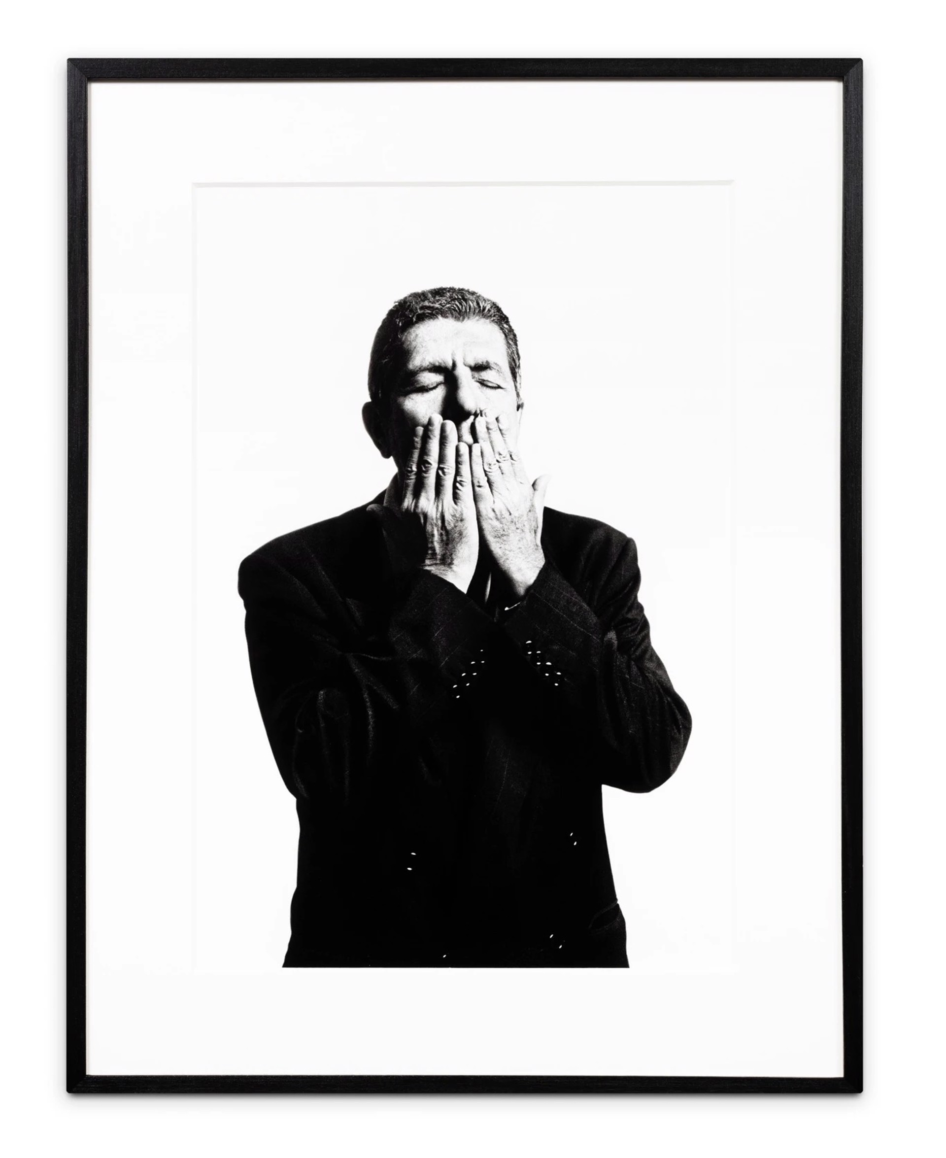 Leonard Cohen, Paris 1994 by Claude Gassian