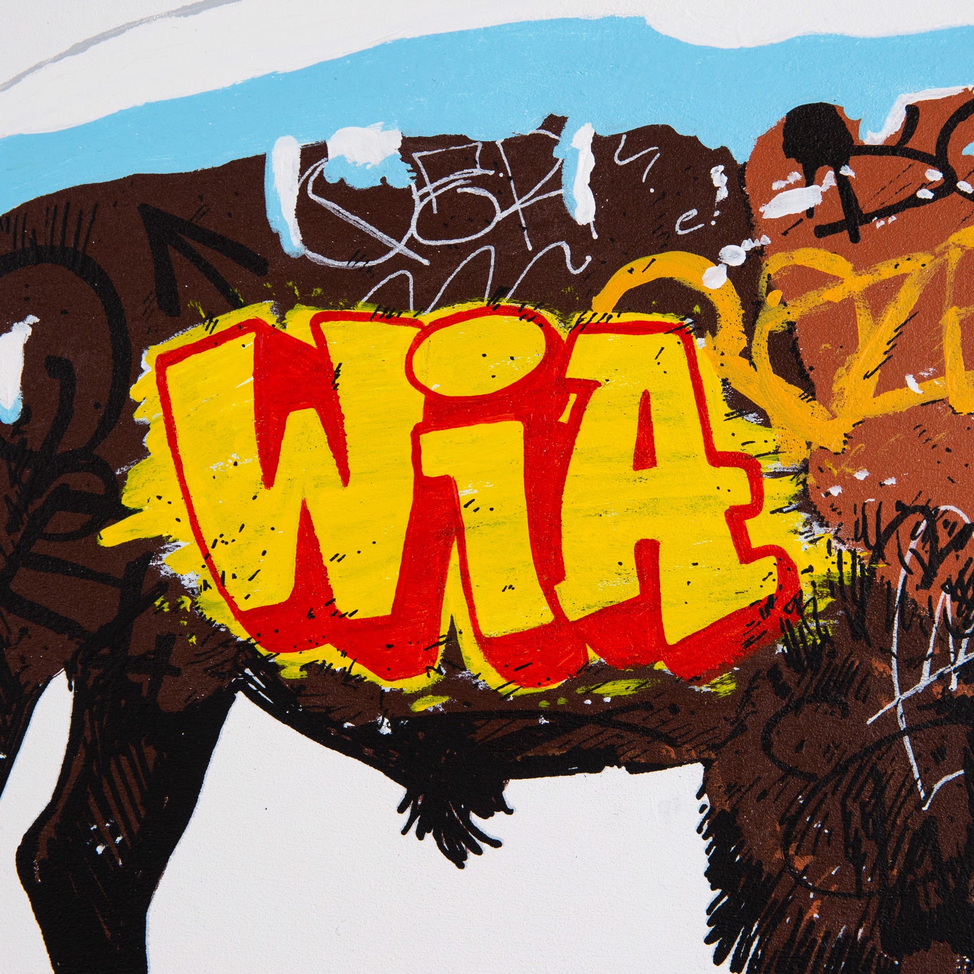 Graffiti Buffalo (WIA Winter 2) by Whatisadam