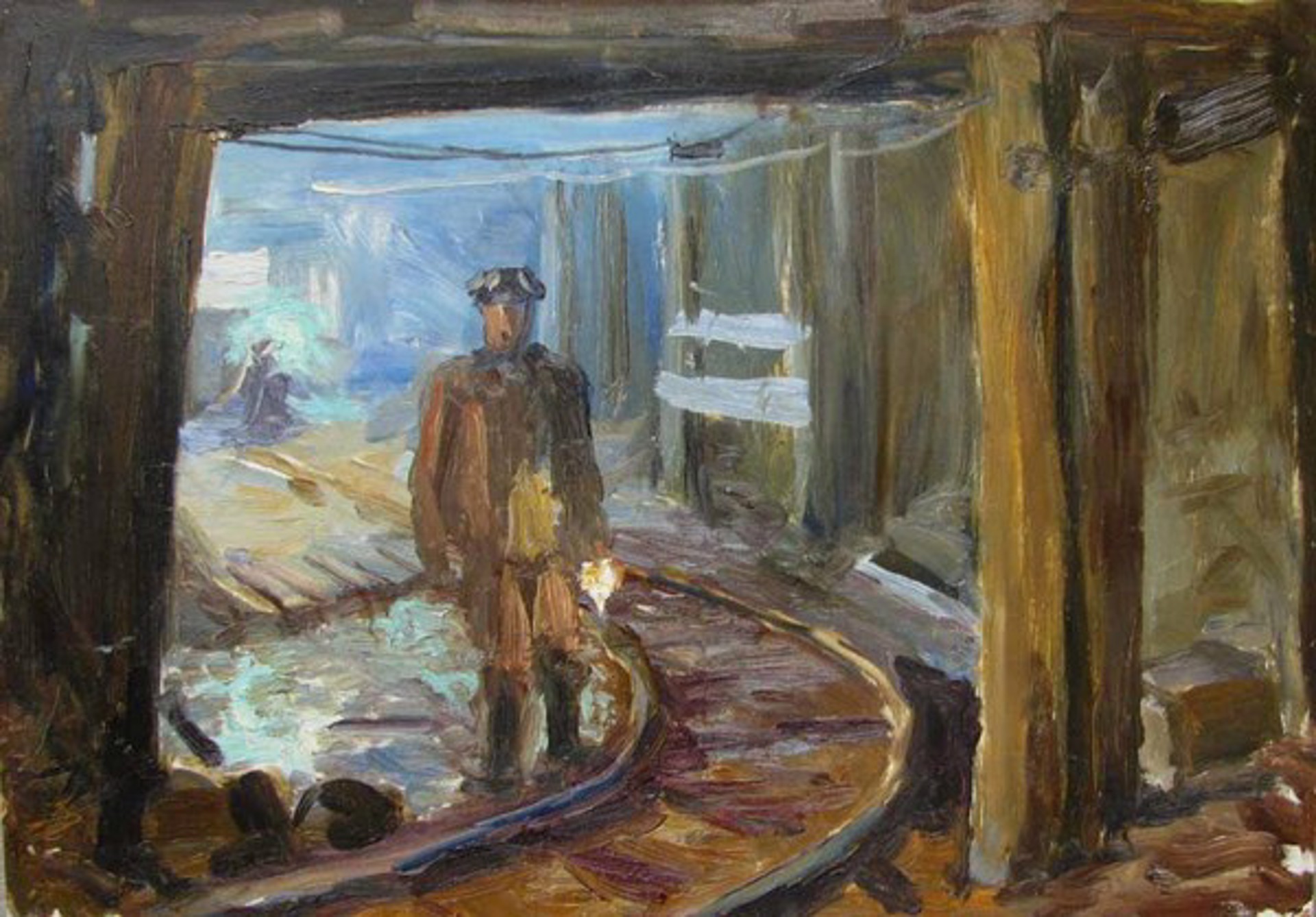 Into The Mine by Konstantin Mikhailov