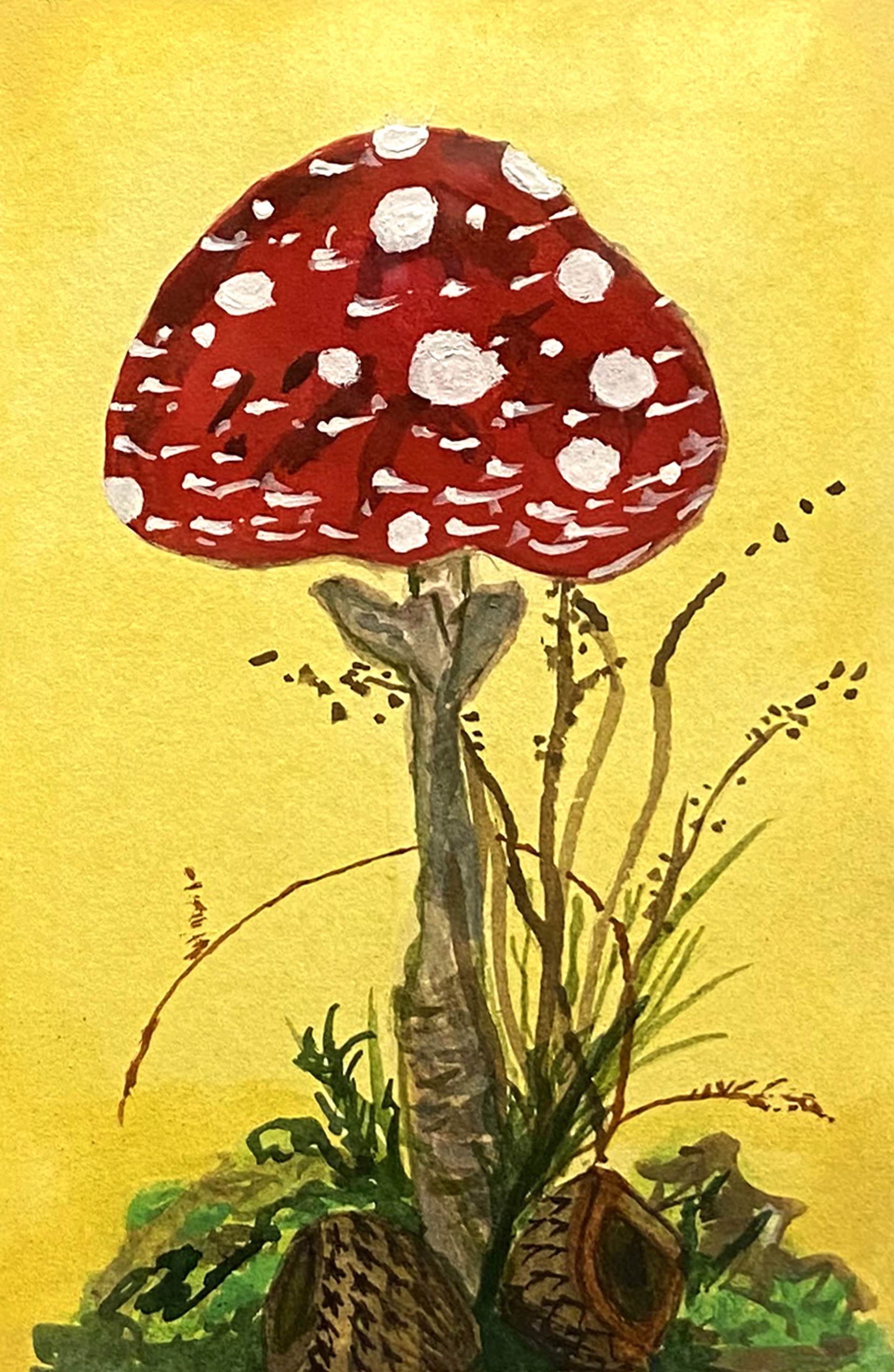 Mushroom II by Sybil Sylvester