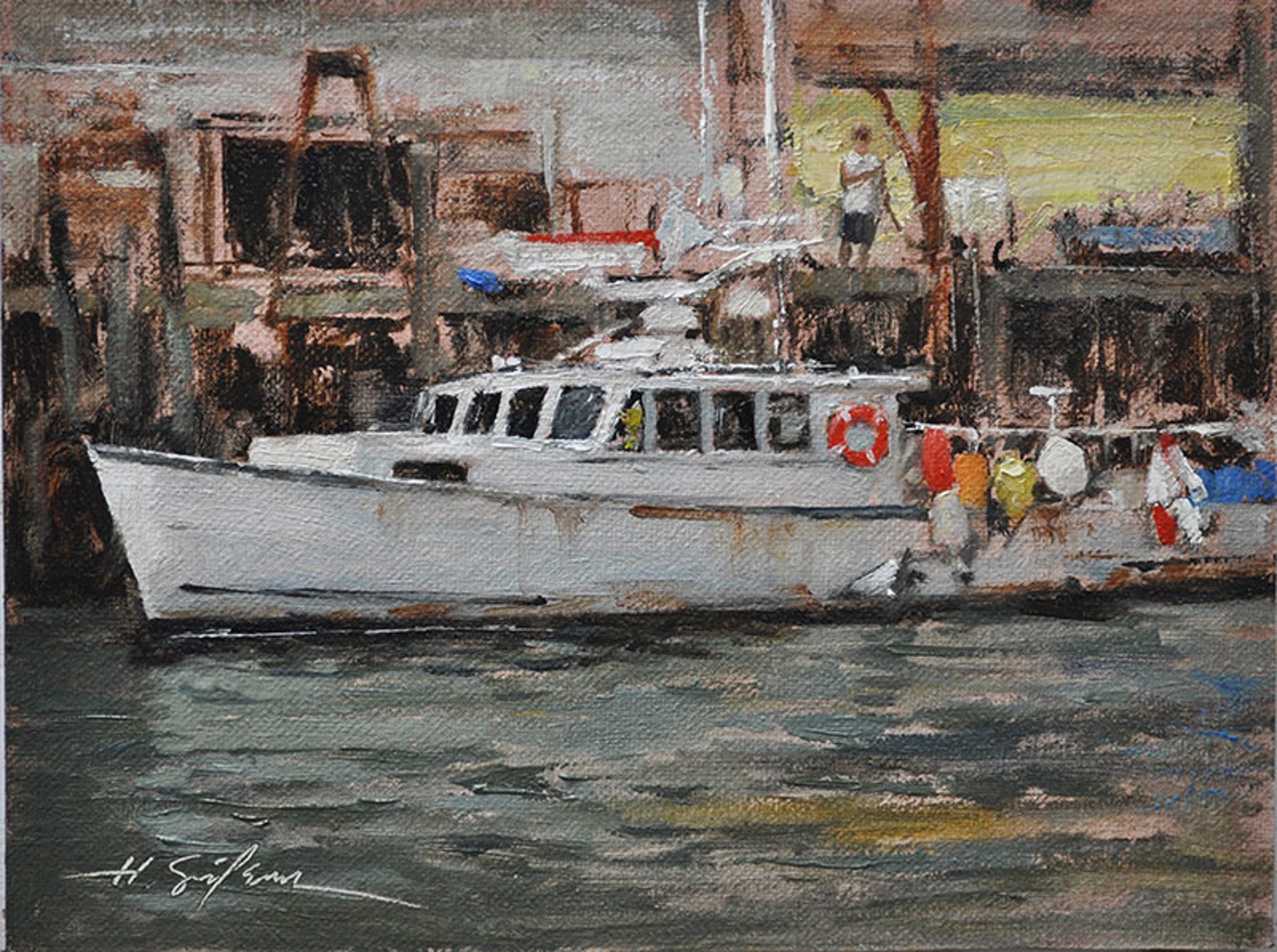 Bringing in the Catch by Hodges Soileau