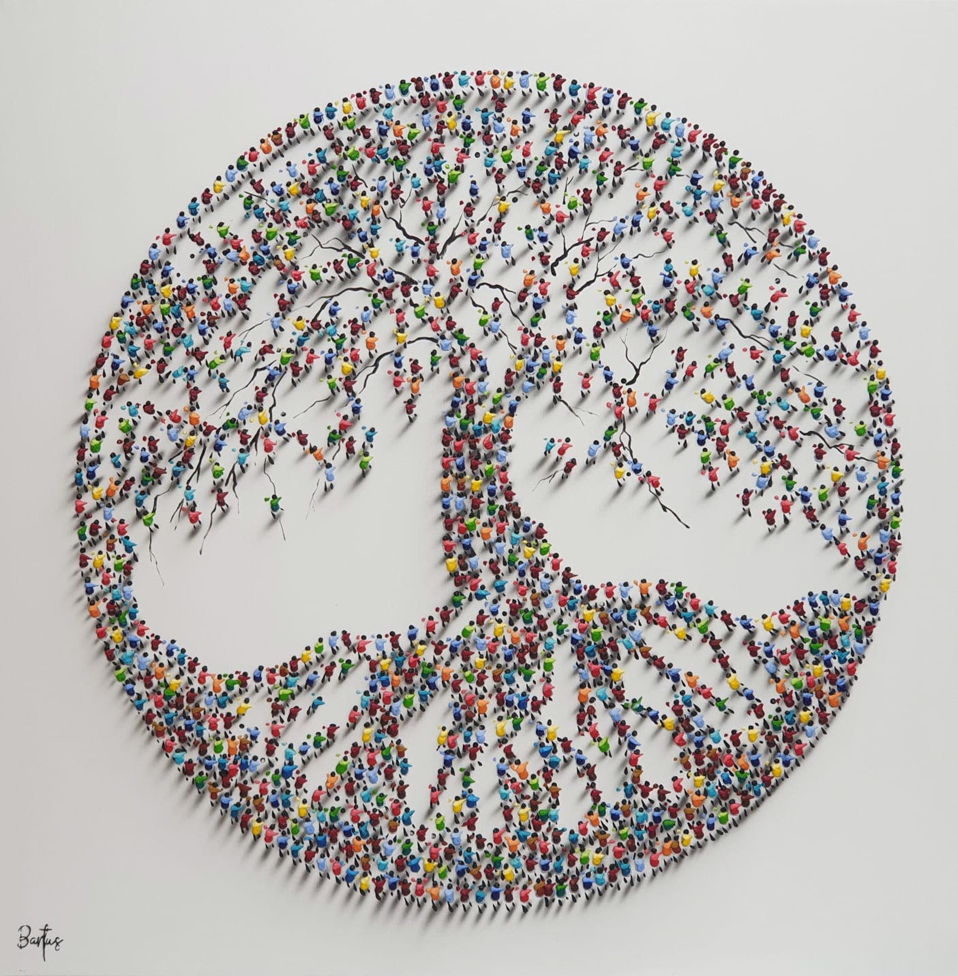 Tree of Life Rainbow by Francisco Bartus